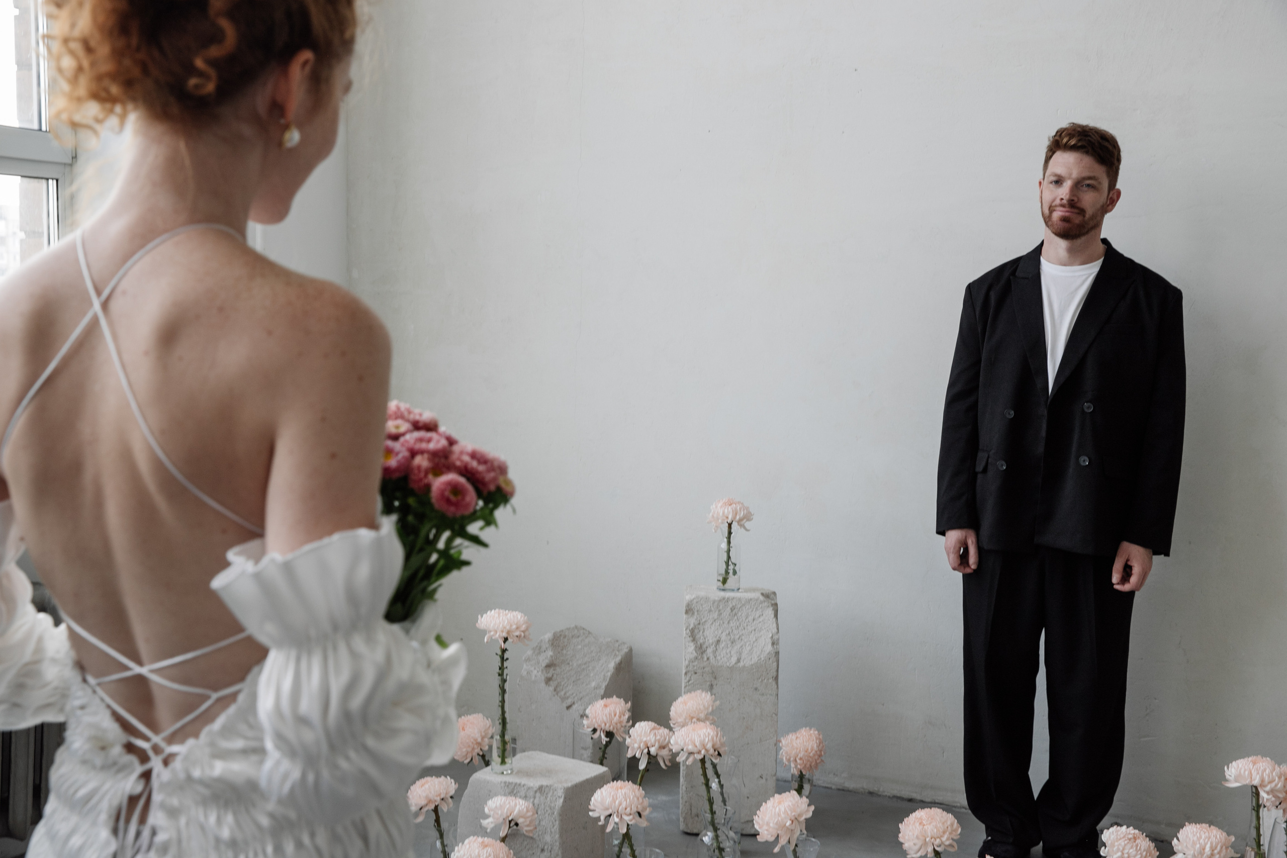 Свадебная фотосессия в студии. Свадебный фотограф в Москве Элина Ларченкова. Фото, которые цепляют