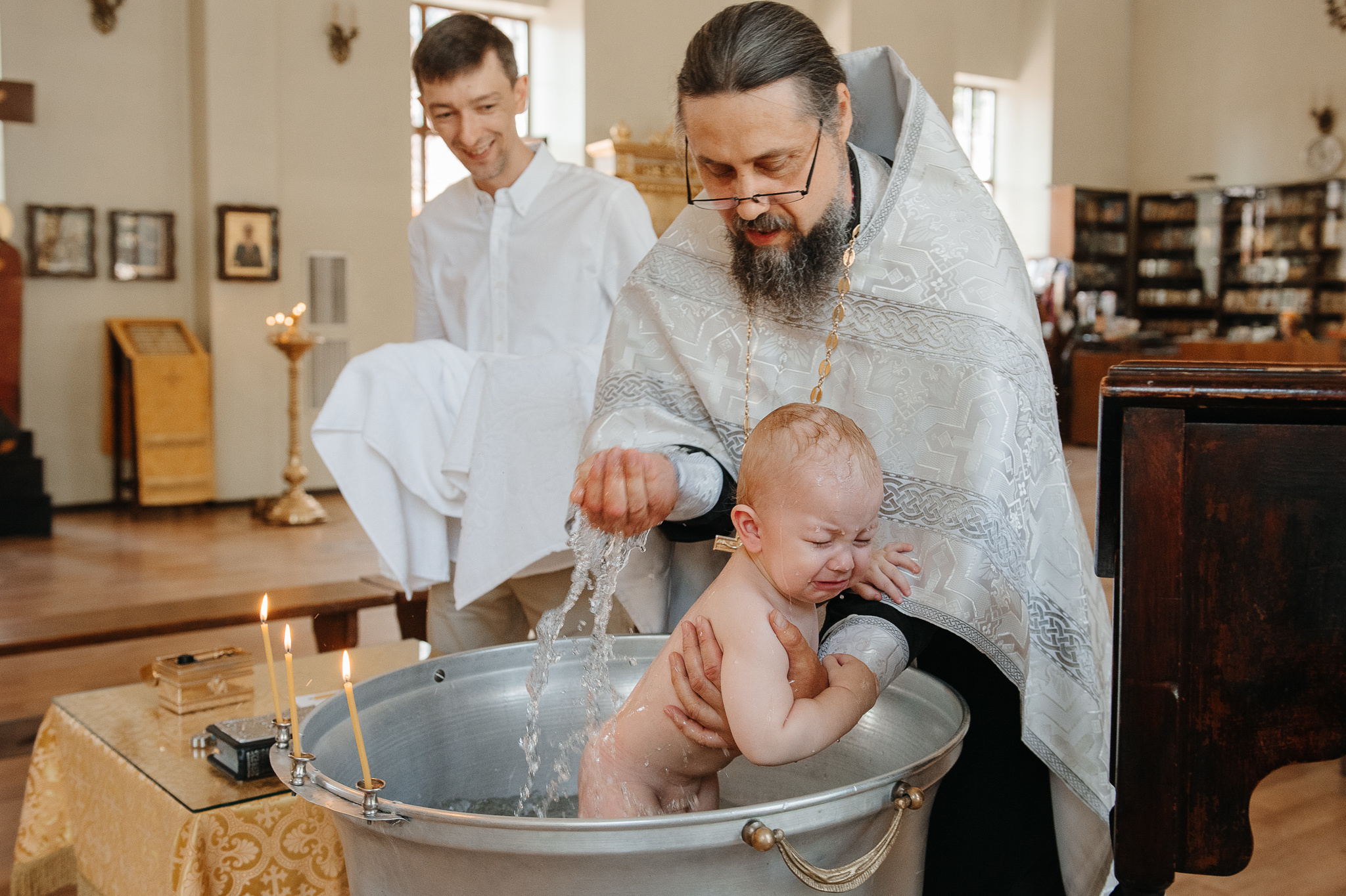 Крещение Глеба. Фотограф Валерия Голубева (Миронова)