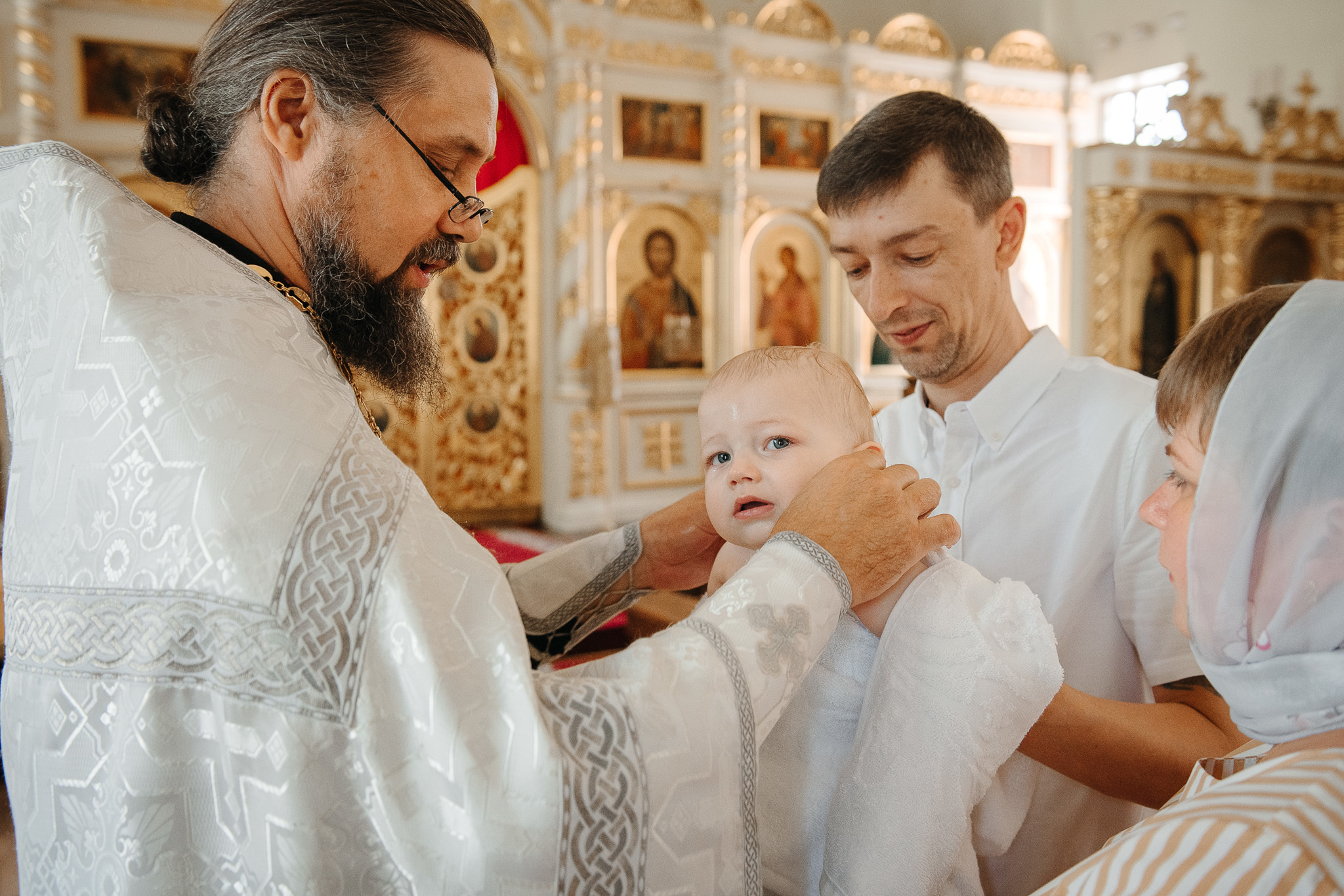 Крещение Глеба. Фотограф Валерия Голубева (Миронова)