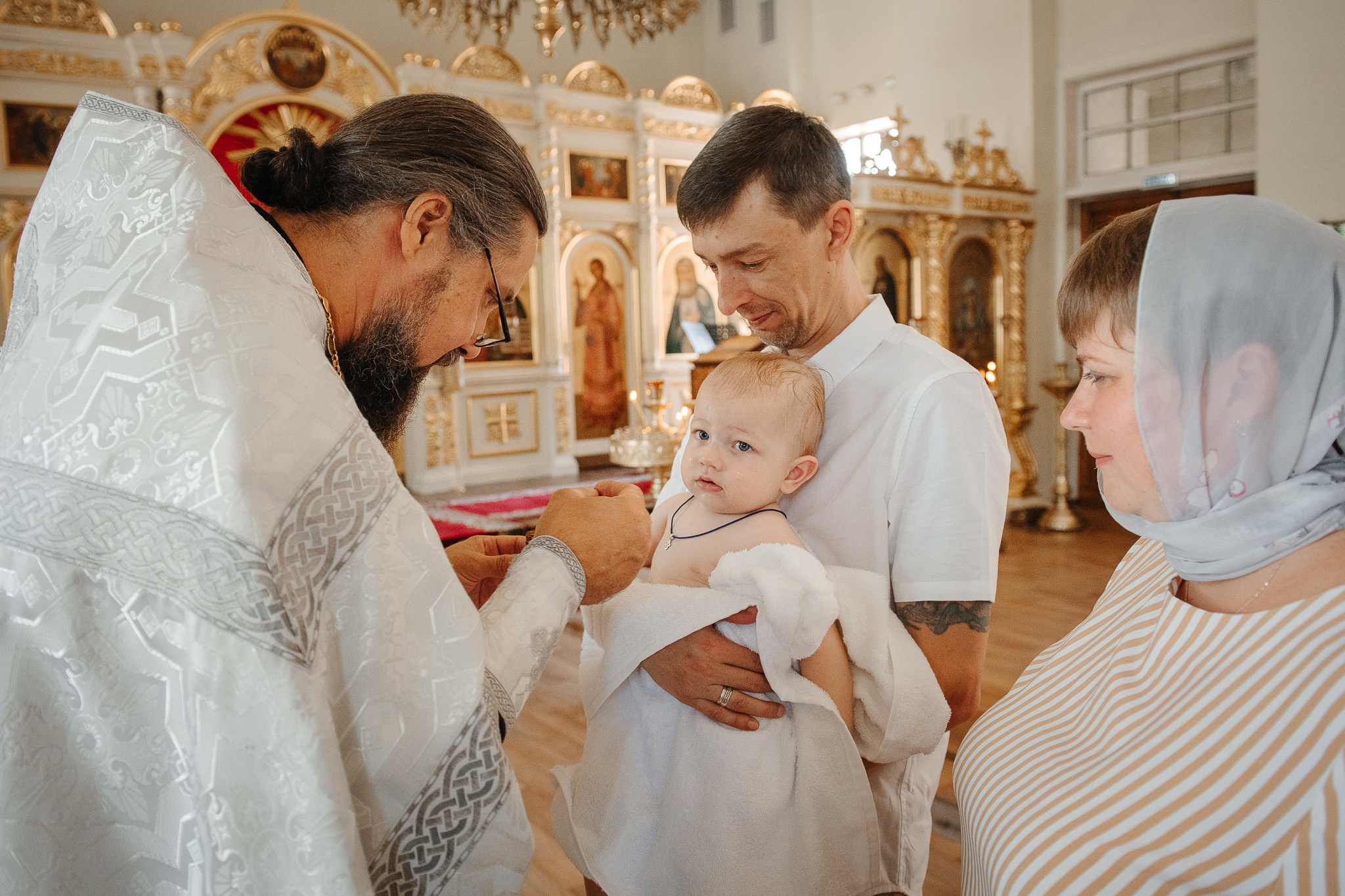 Крещение Глеба. Фотограф Валерия Голубева (Миронова)