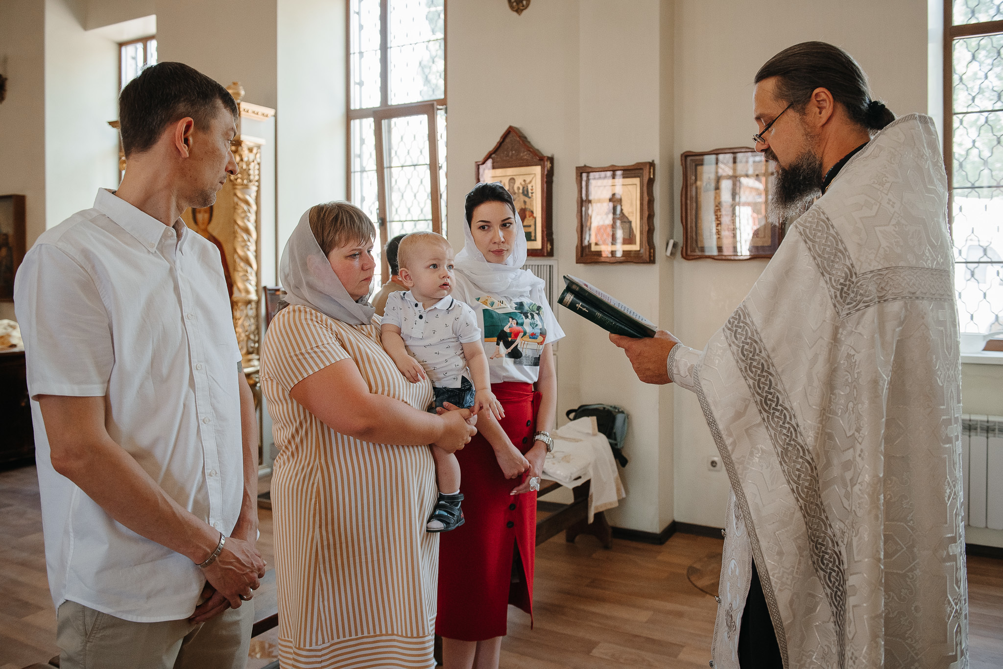Крещение Глеба. Фотограф Валерия Голубева (Миронова)