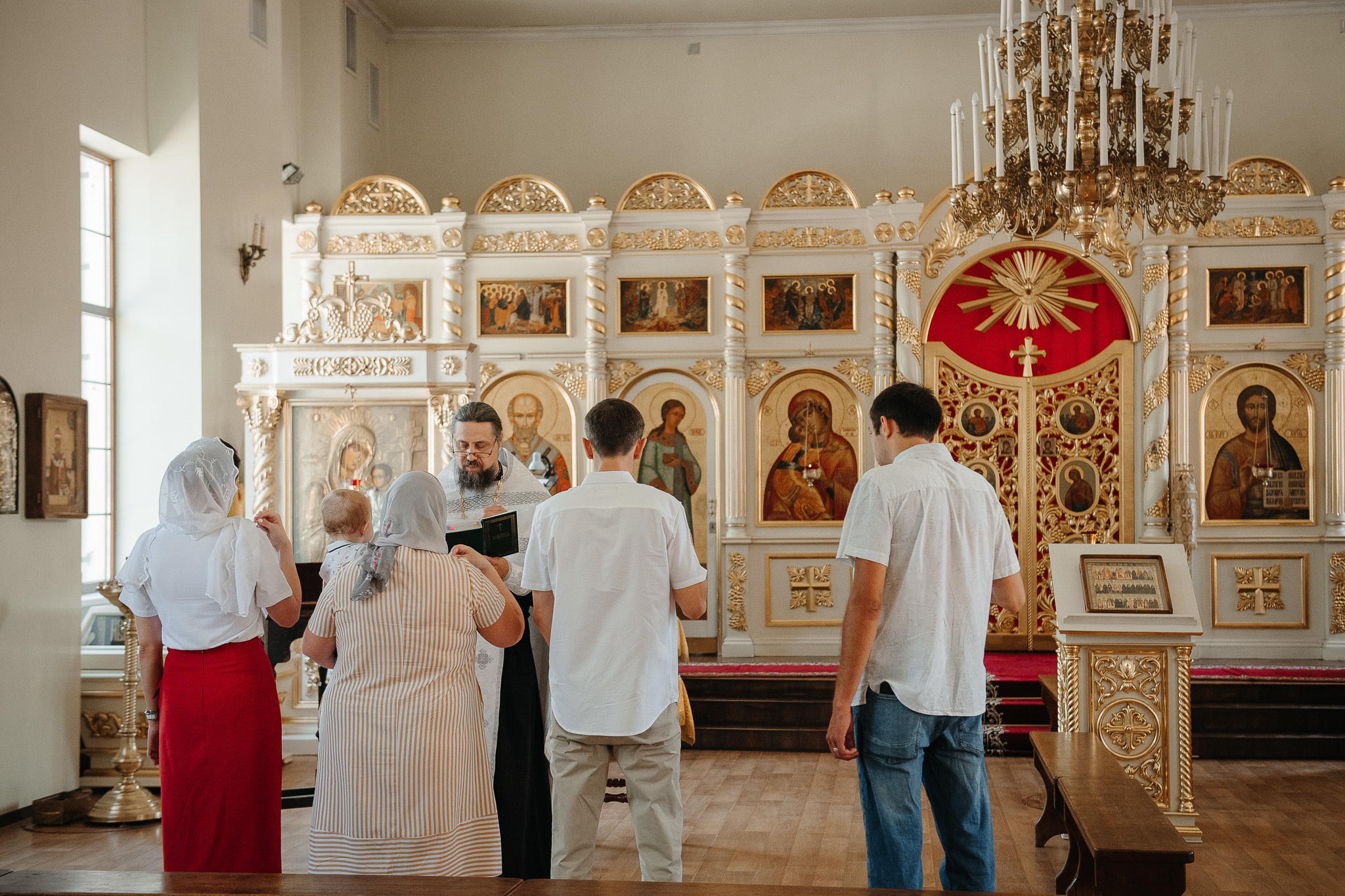 Крещение Глеба. Фотограф Валерия Голубева (Миронова)