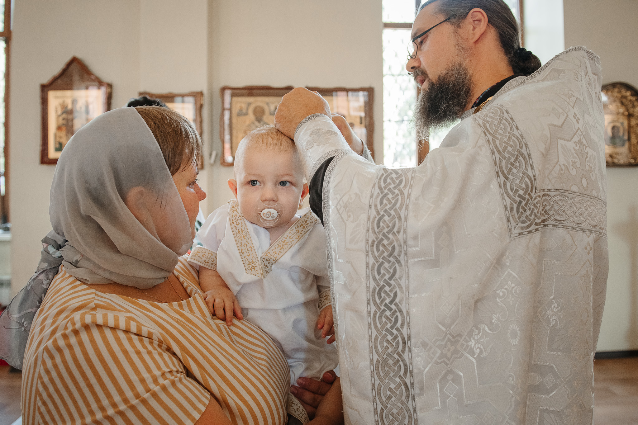 Крещение Глеба. Фотограф Валерия Голубева (Миронова)