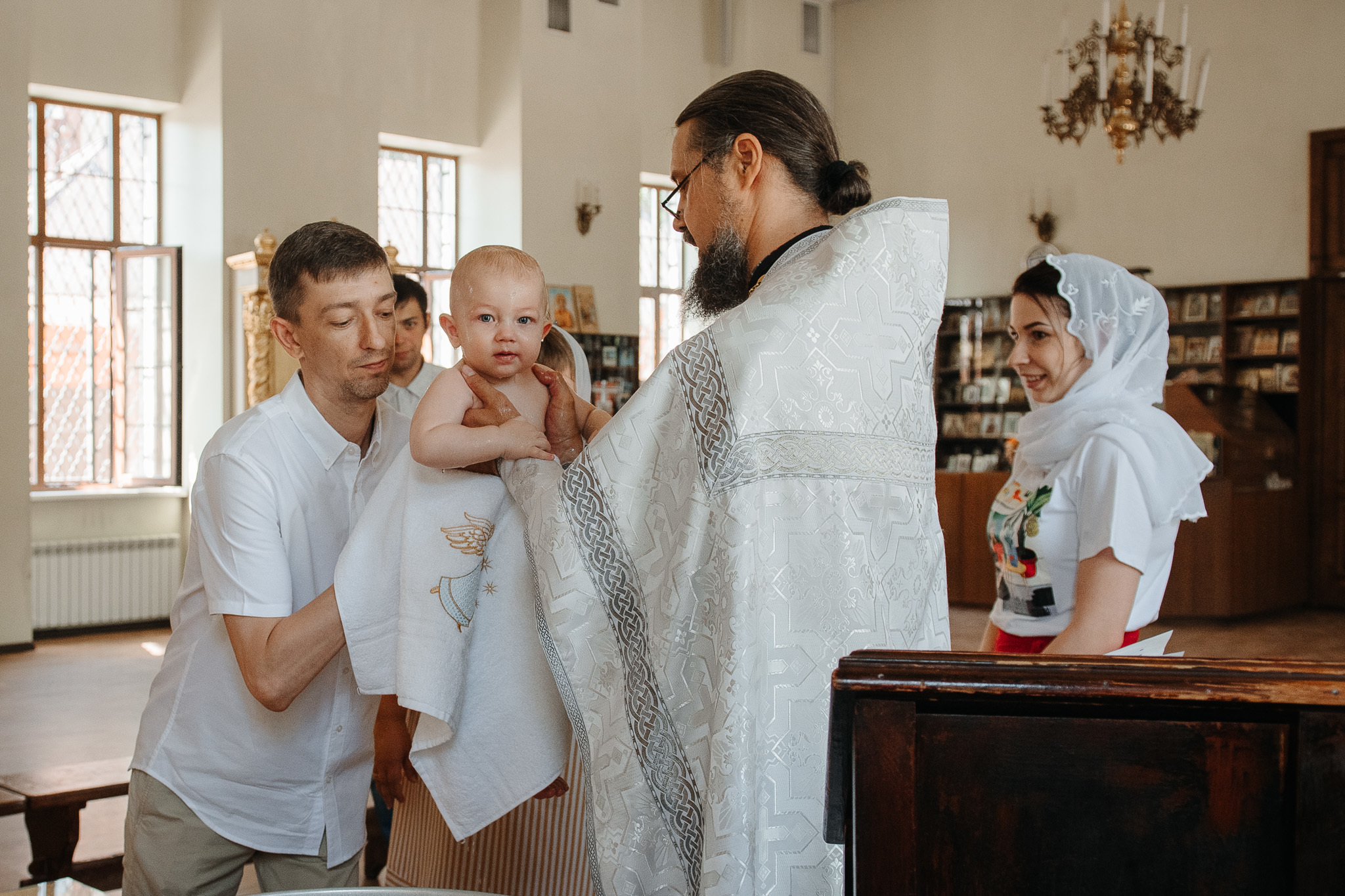 Крещение Глеба. Фотограф Валерия Голубева (Миронова)