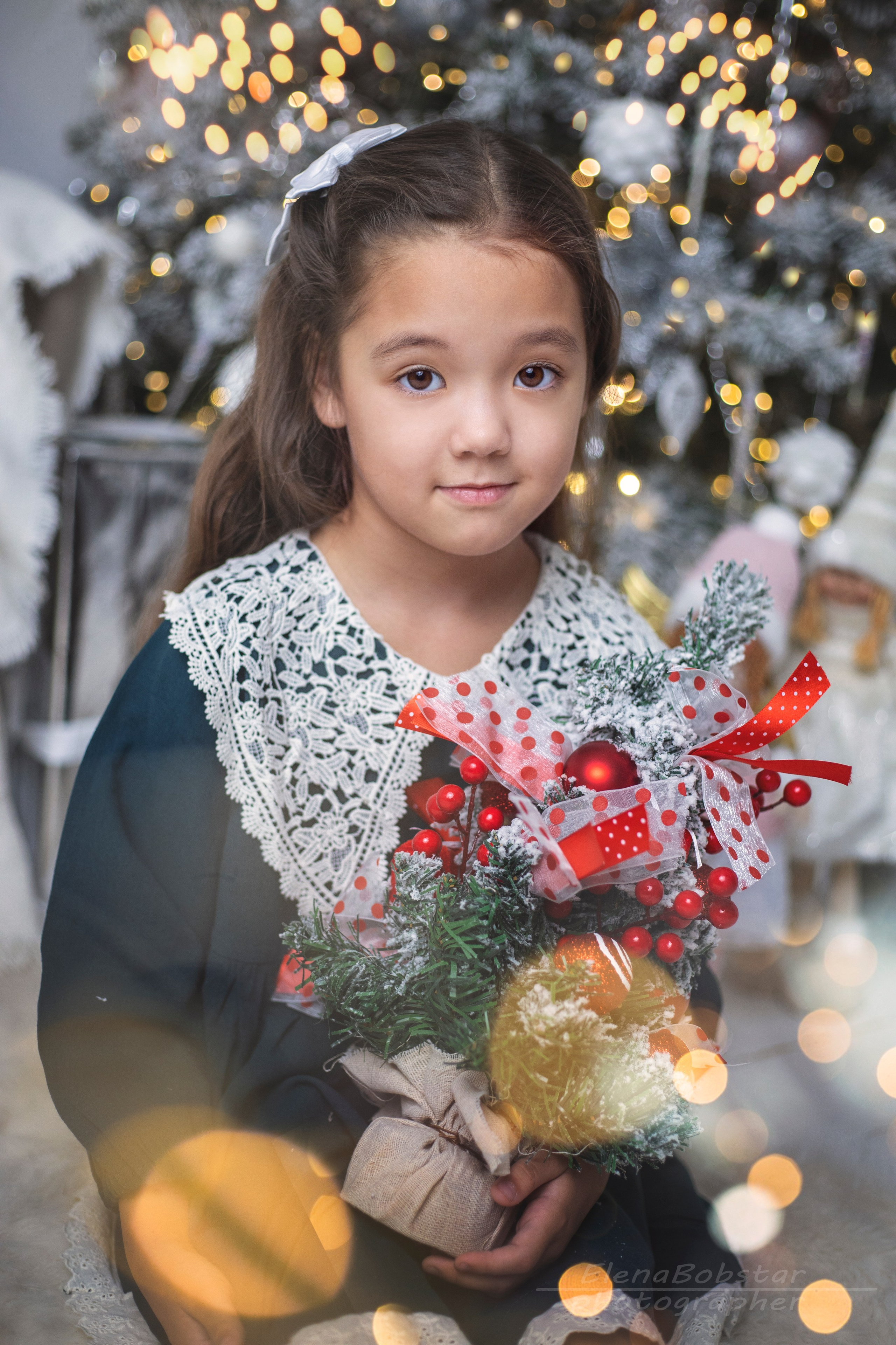 НОВОГОДНИЕ СТУДИЙНЫЕ ДЕТСКИЕ ПОРТРЕТЫ. Семейный и детский фотограф в Тюмени Елена Старцева