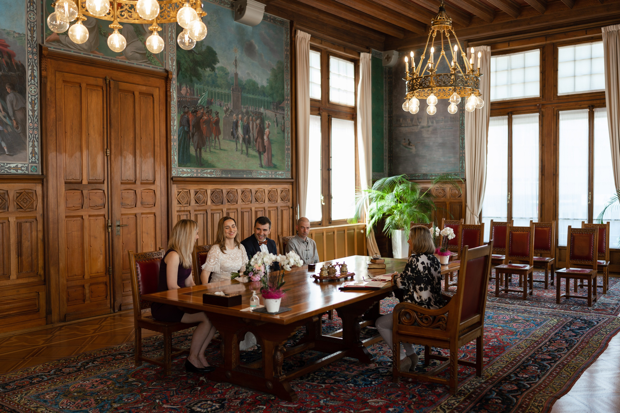 Cérémonie civile à la Mairie des Eaux-Vives | Photographie de mariage. Photographe de Mariage Professionnelle — Genève & Suisse Romande | Tanya Creator