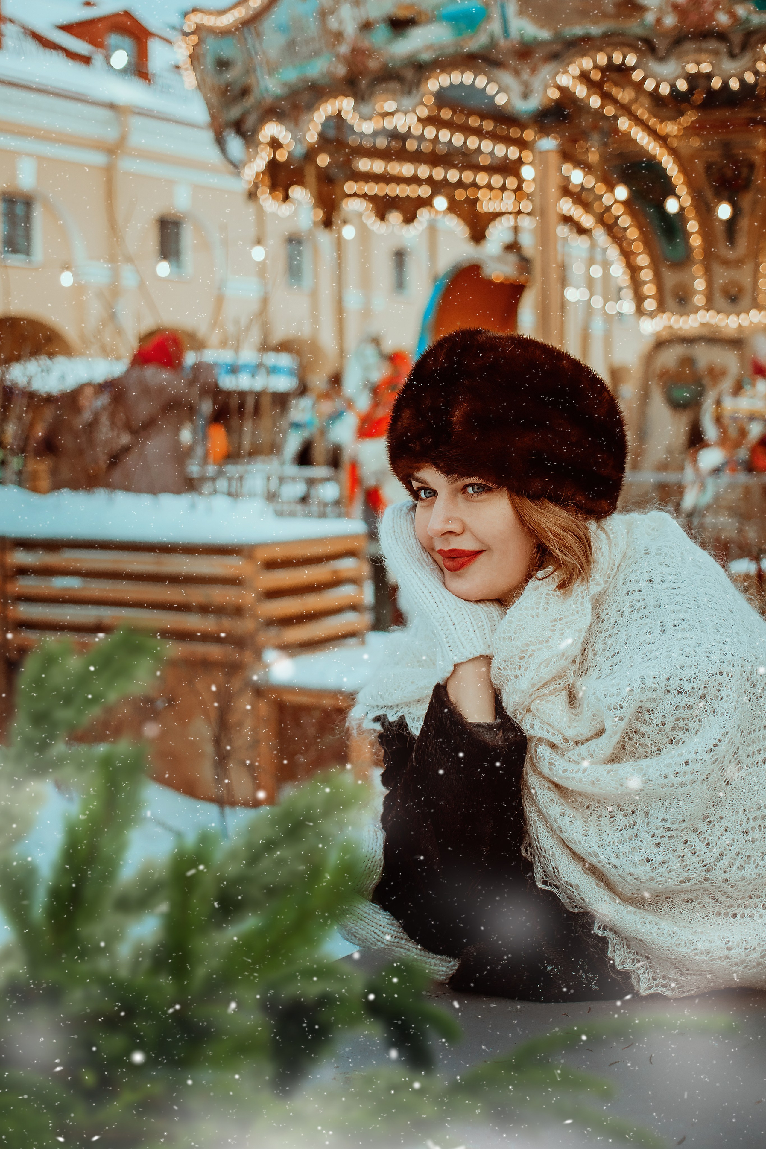 Новогодняя фотосессия Никольские ряды