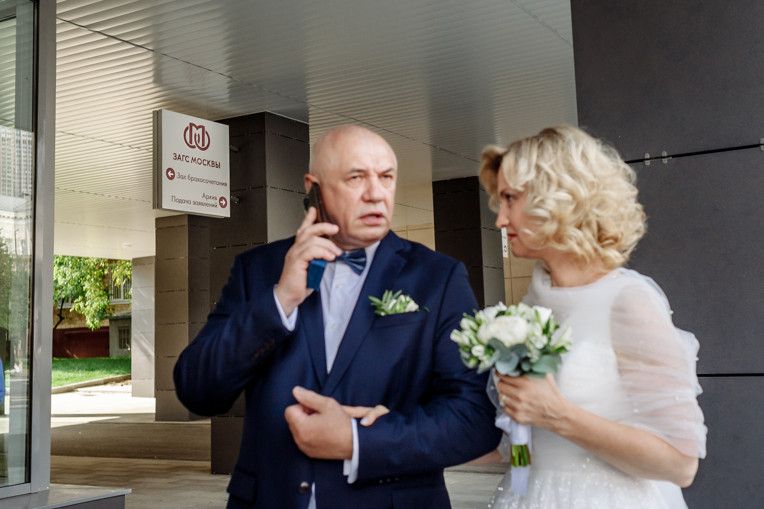 Свадебная фотосессия молодожен за 50 в прекрасный летний день. Семейный фотограф в Москве Елена Снегирева