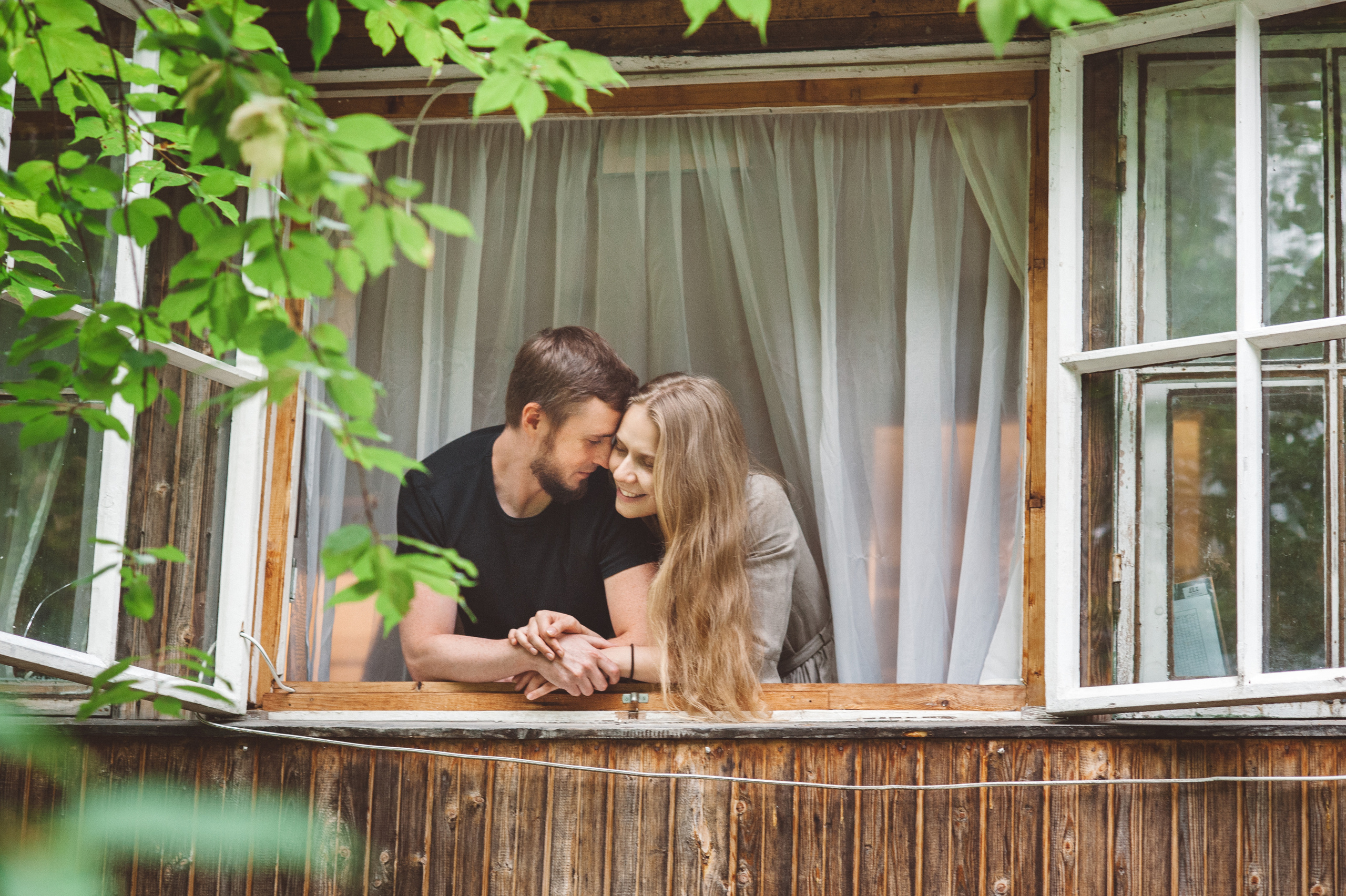 Семейная фотосессия с дачи, когда вся семья в сборе. Семейный фотограф в Москве Елена Снегирева