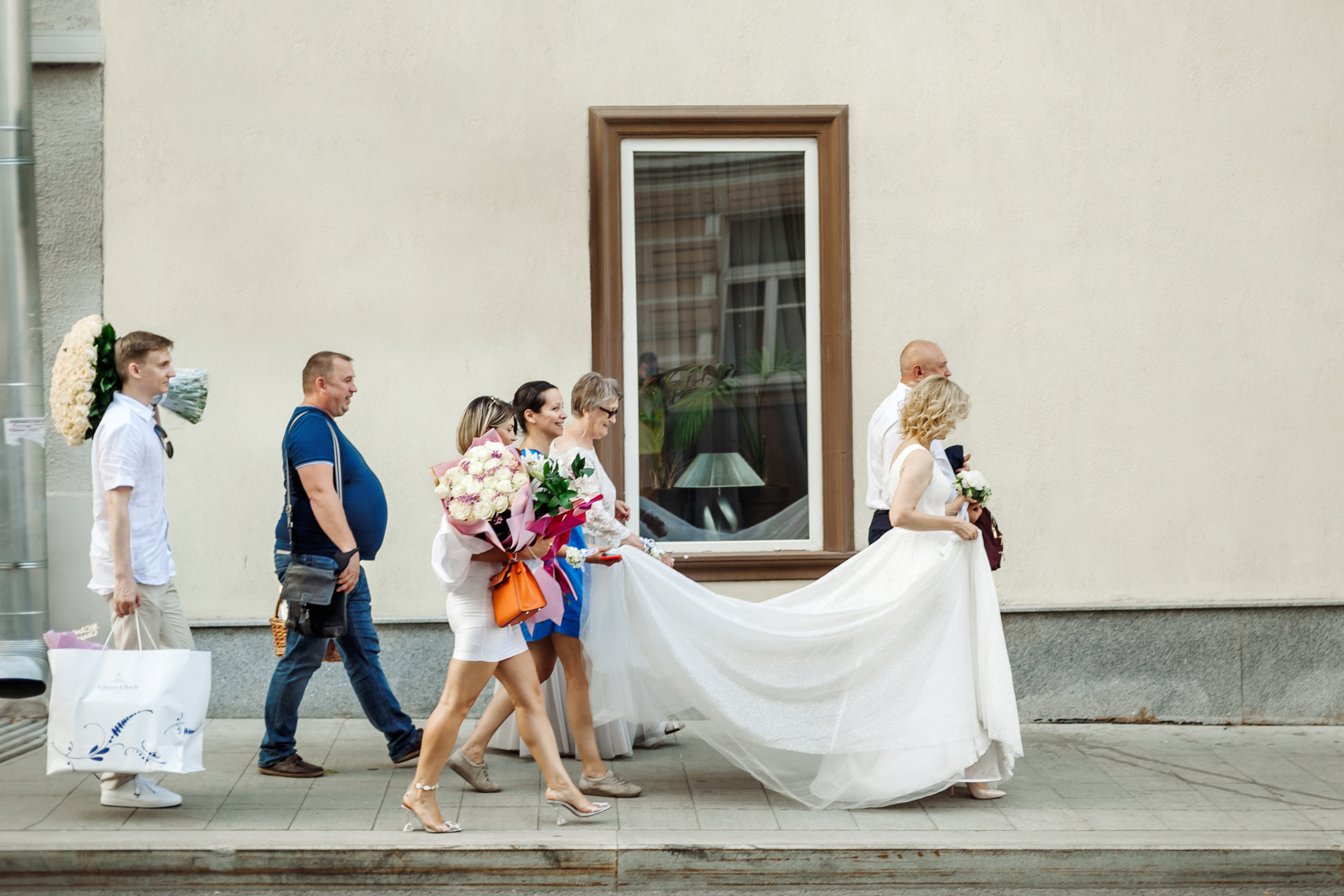 Свадебная фотосессия молодожен за 50 в прекрасный летний день. Семейный фотограф в Москве Елена Снегирева