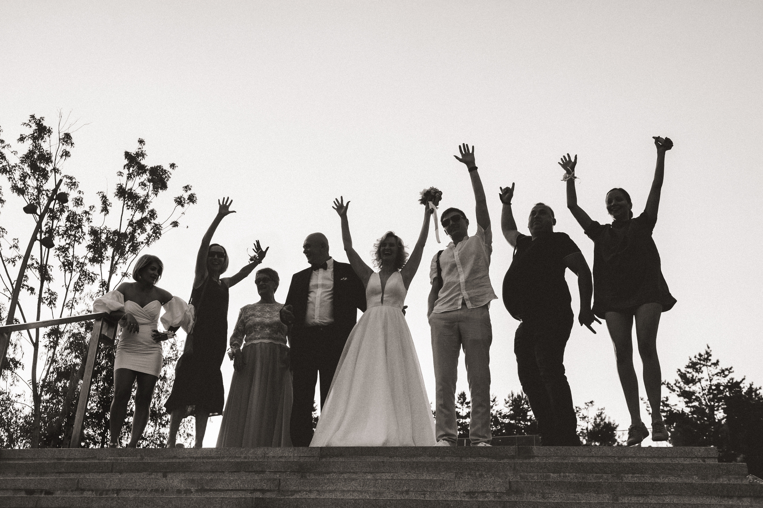 Свадебная фотосессия молодожен за 50 в прекрасный летний день. Семейный фотограф в Москве Елена Снегирева