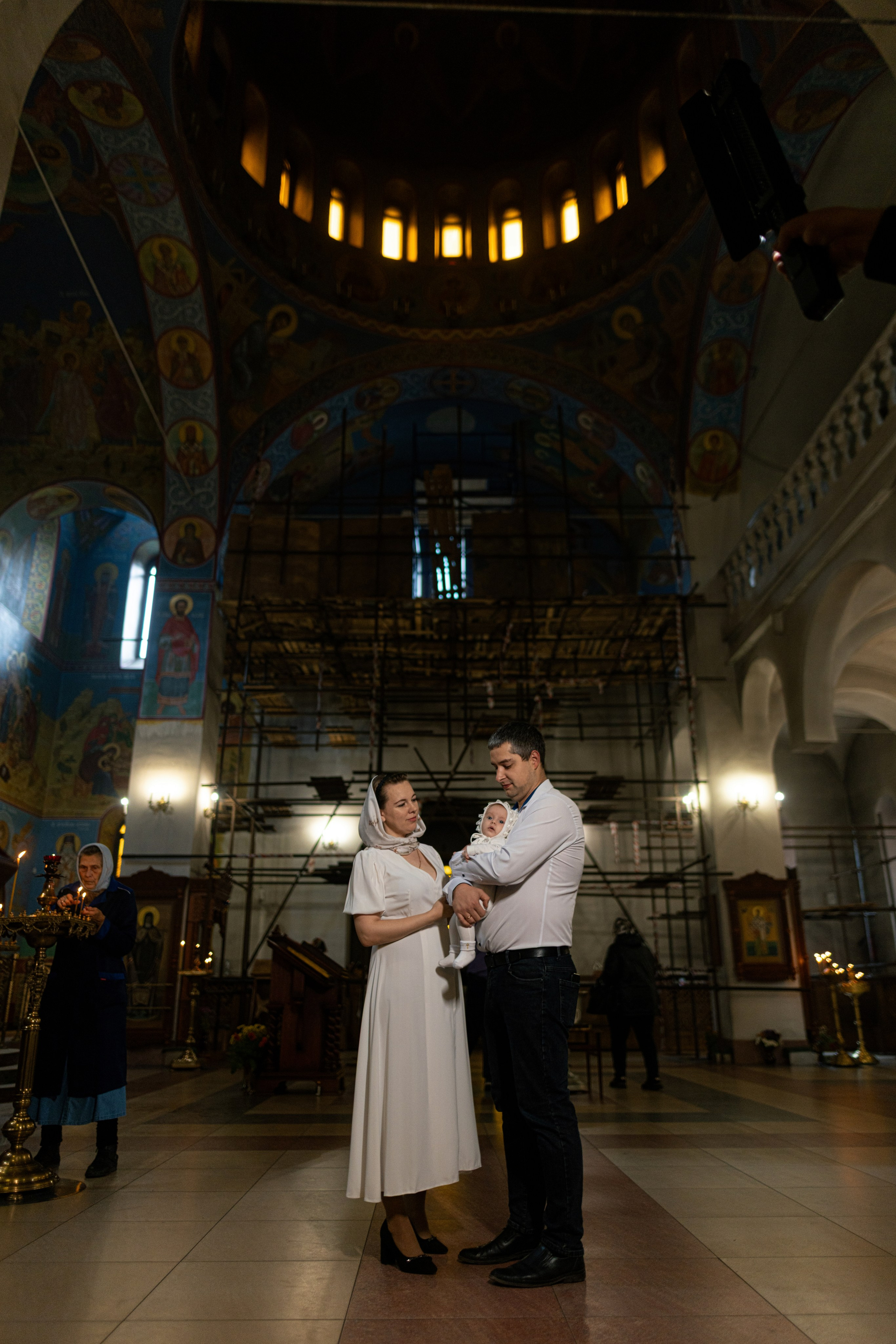 Крещение Алины. Дмитрий Шульгин, портретный фотограф в Воронеже