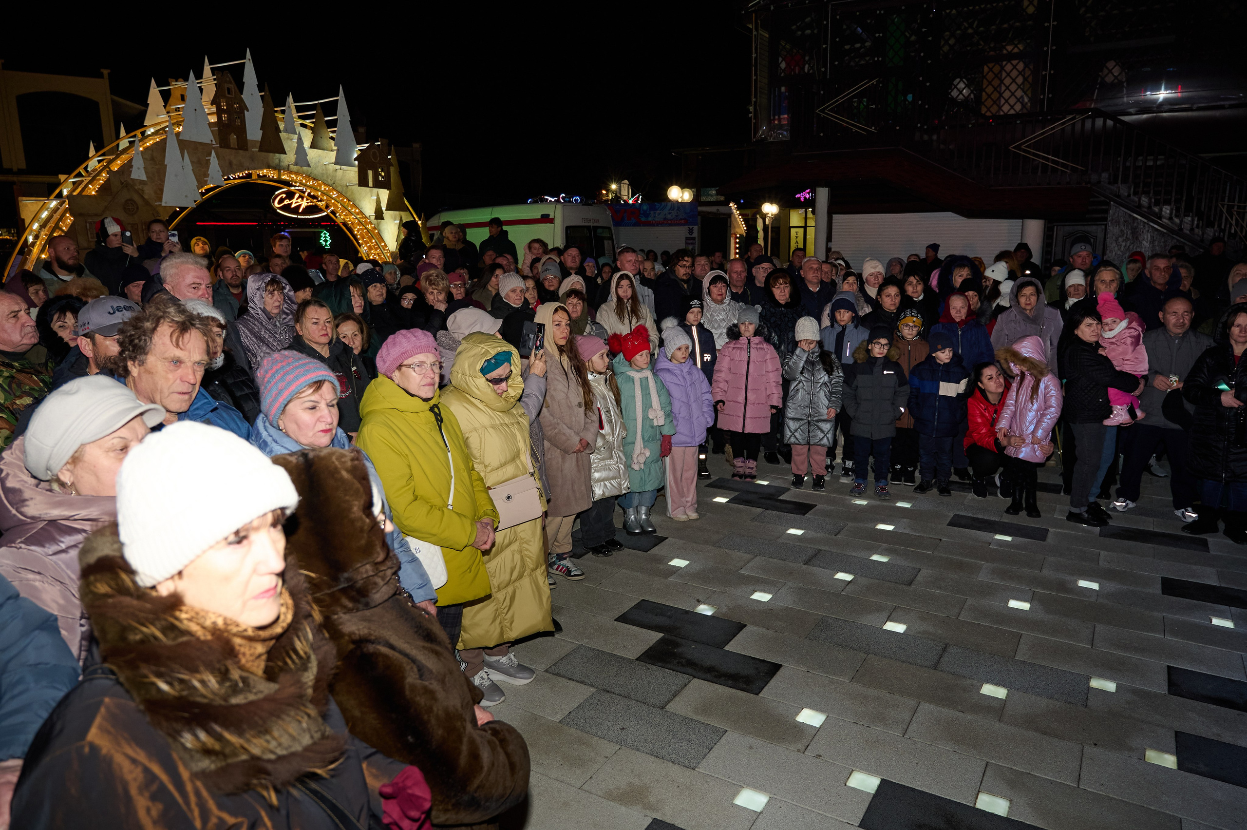 Крещенские купания. Жизнь курорта Кабардинка в фотографиях