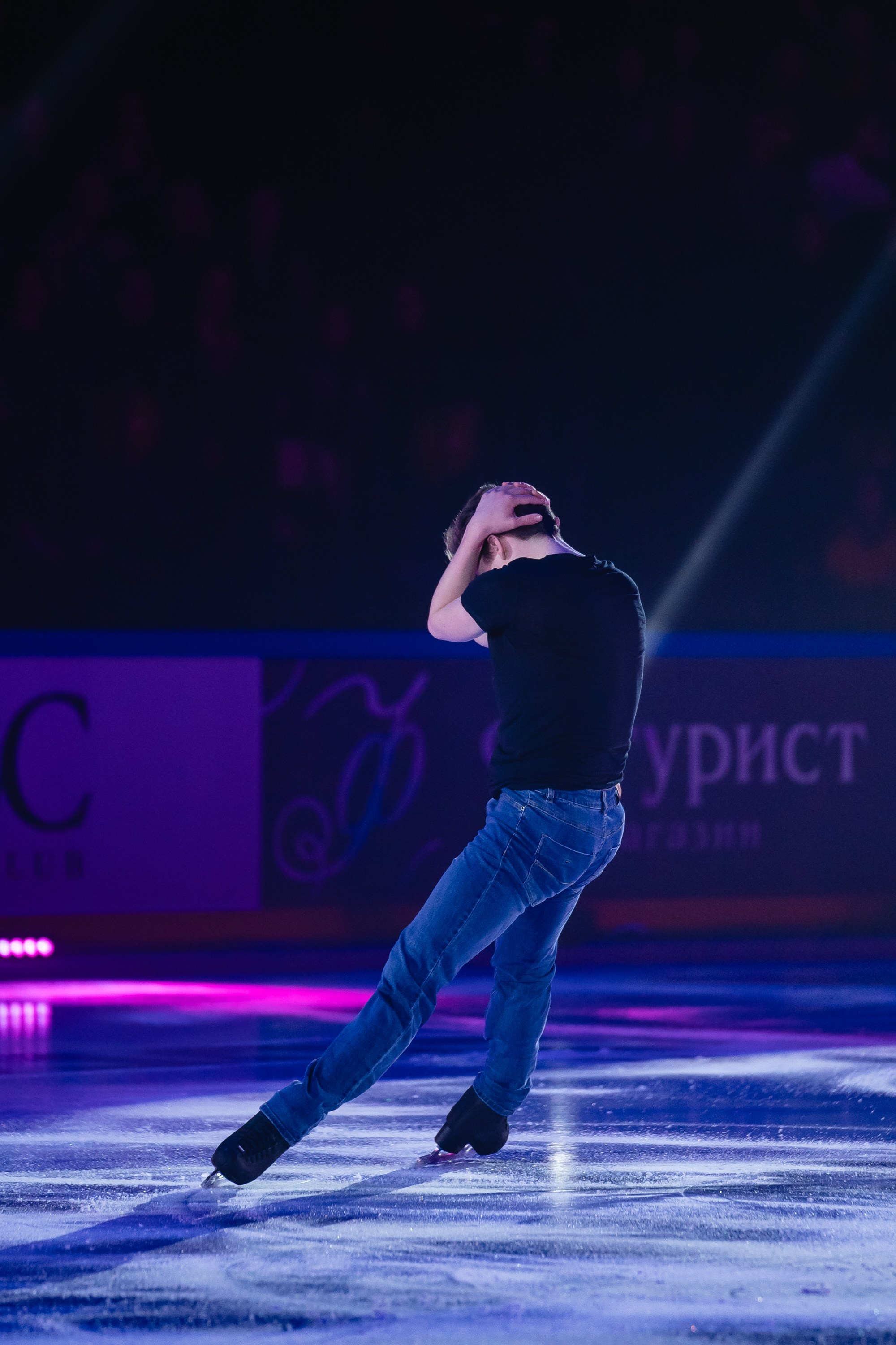 Шоу «Чемпионы на льду» в Новосибирске. Воробьева Ксения — Спортивный и танцевальный фотограф Новосибирск