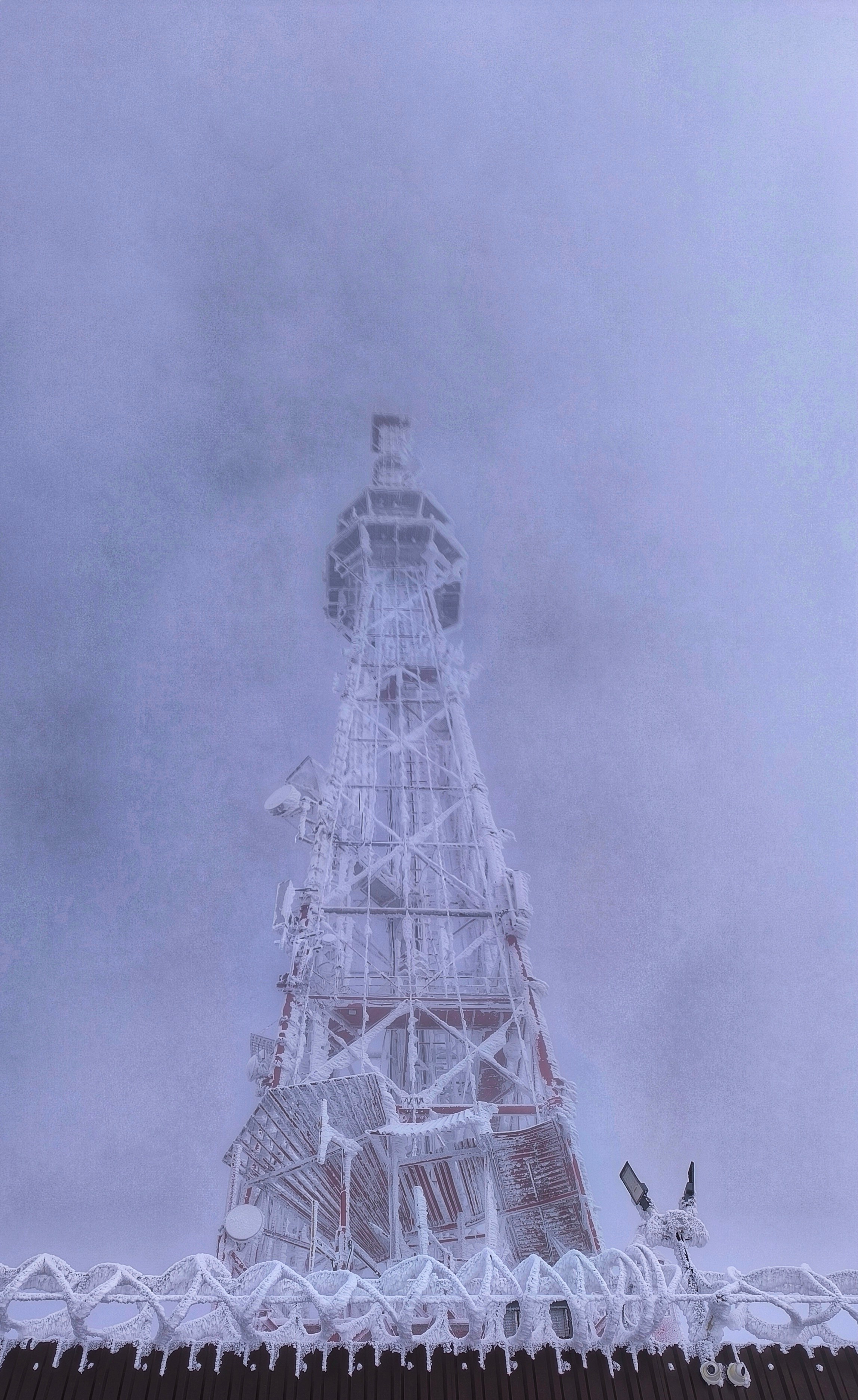 Телевышка на горе Машук в Пятигорске