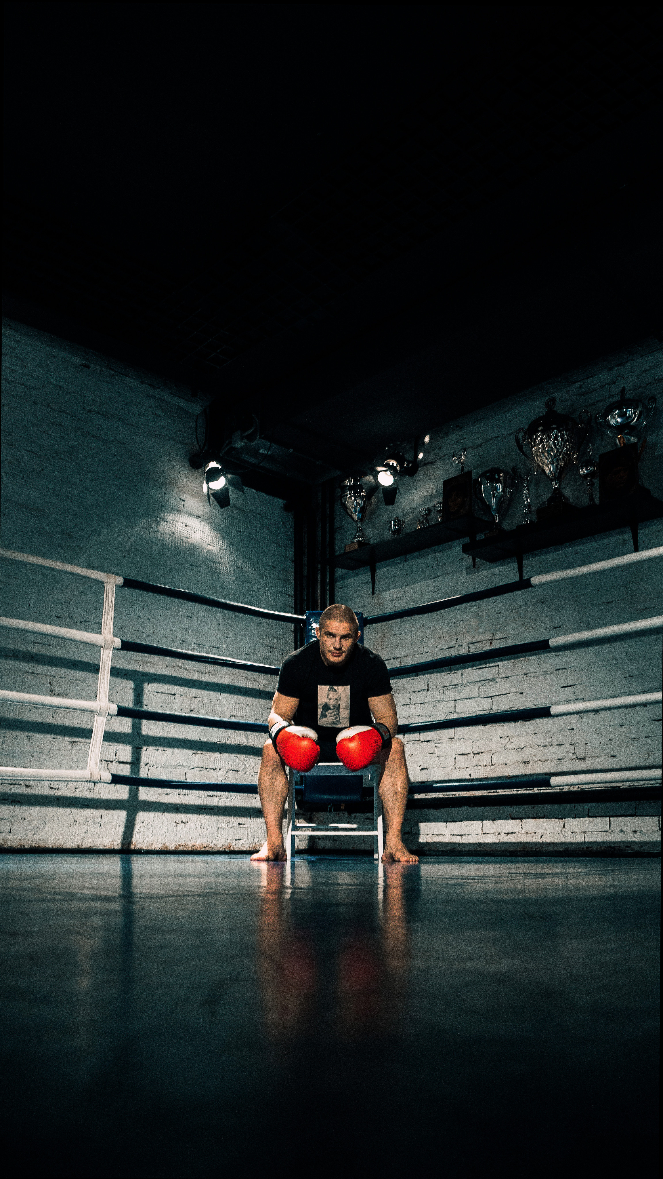 Спортивная фотосъемка бойца Глеба Хабибуллина в боксерском клубе Груша. Жуков Илья свадебный фотограф в Москве