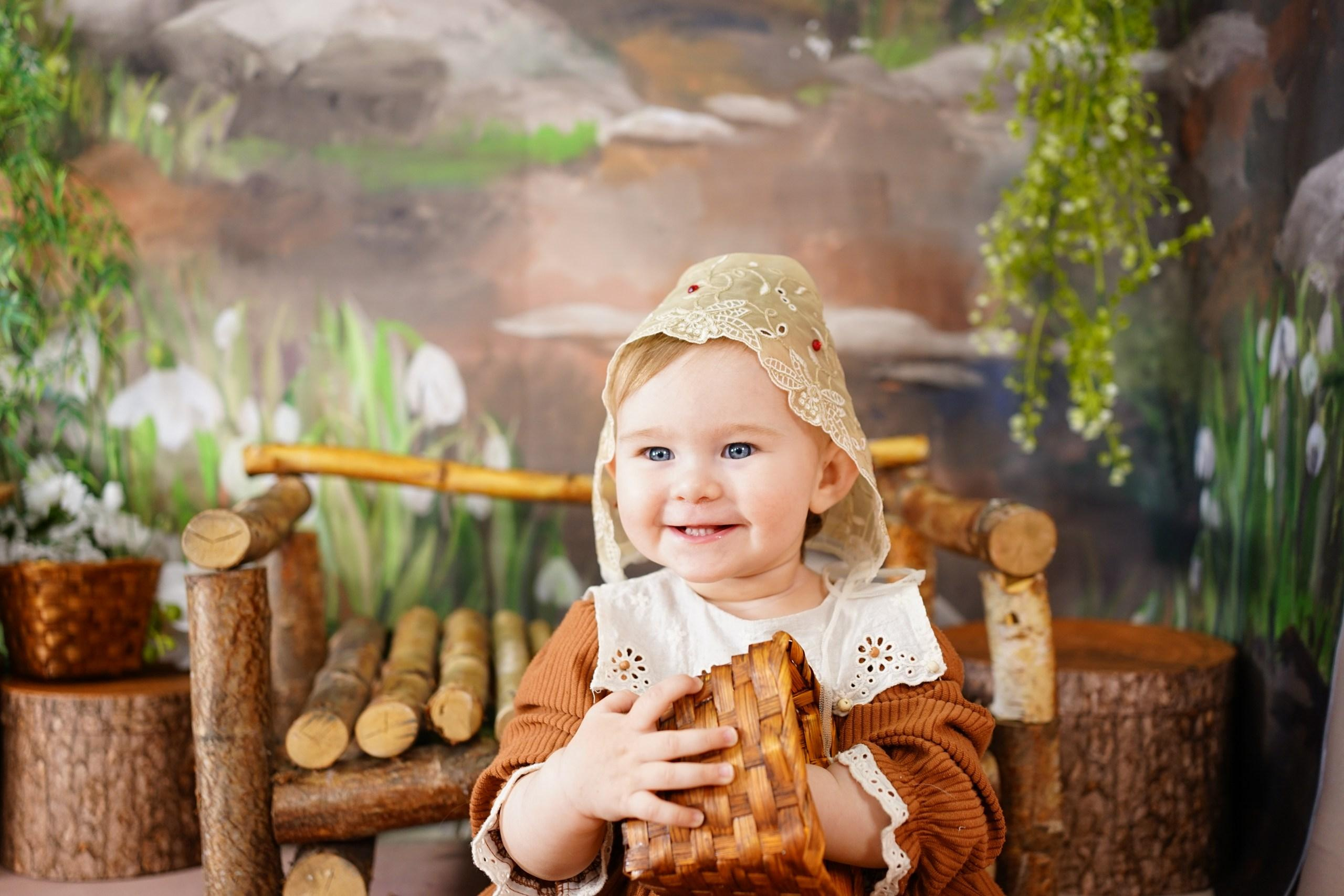 Фотоссесия на Годик для Девочки. Детская Фотостудия ГОДОВАСИКИ в Санкт-Петербурге фотосесия на годик