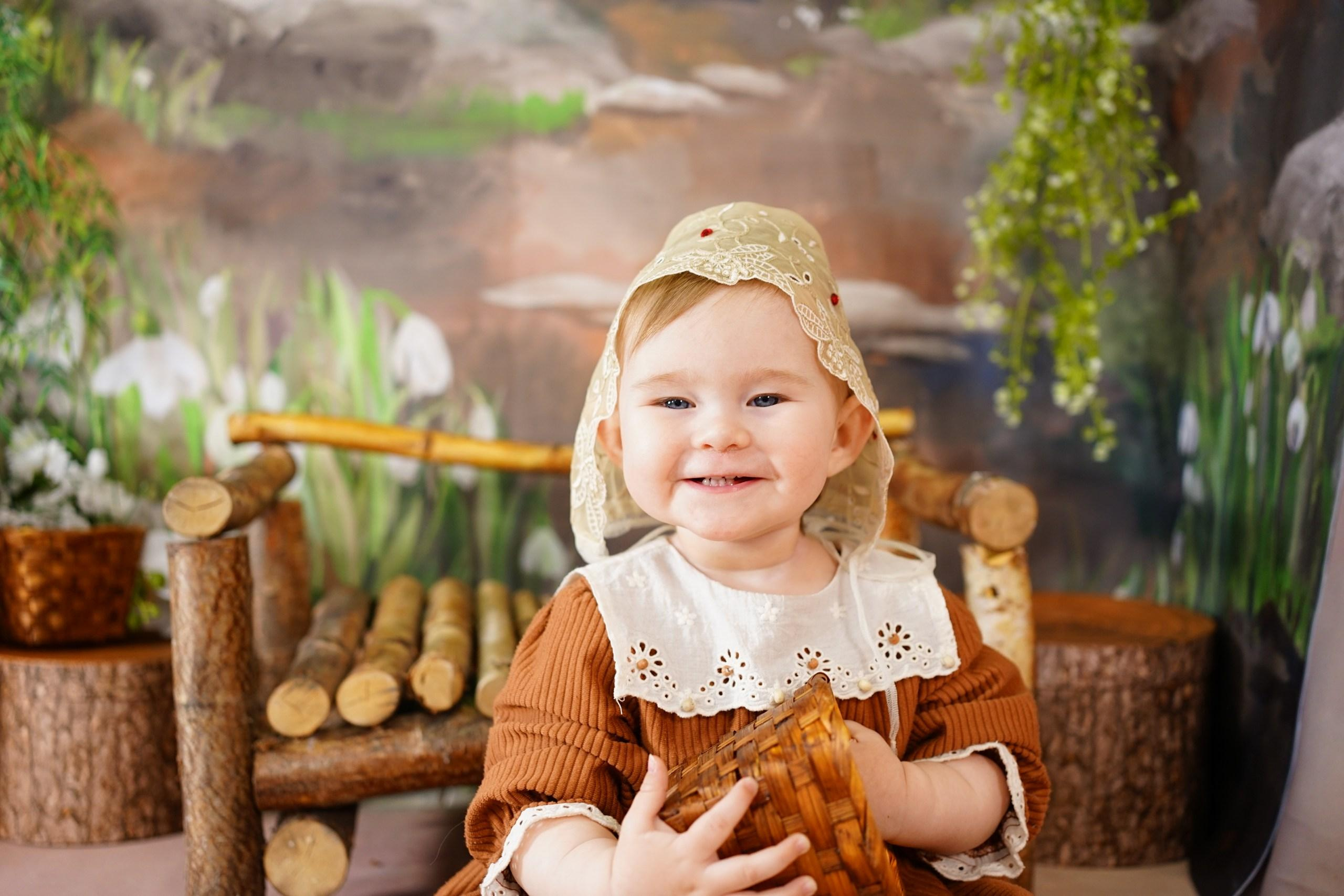 Фотоссесия на Годик для Девочки. Детская Фотостудия ГОДОВАСИКИ в Санкт-Петербурге фотосесия на годик