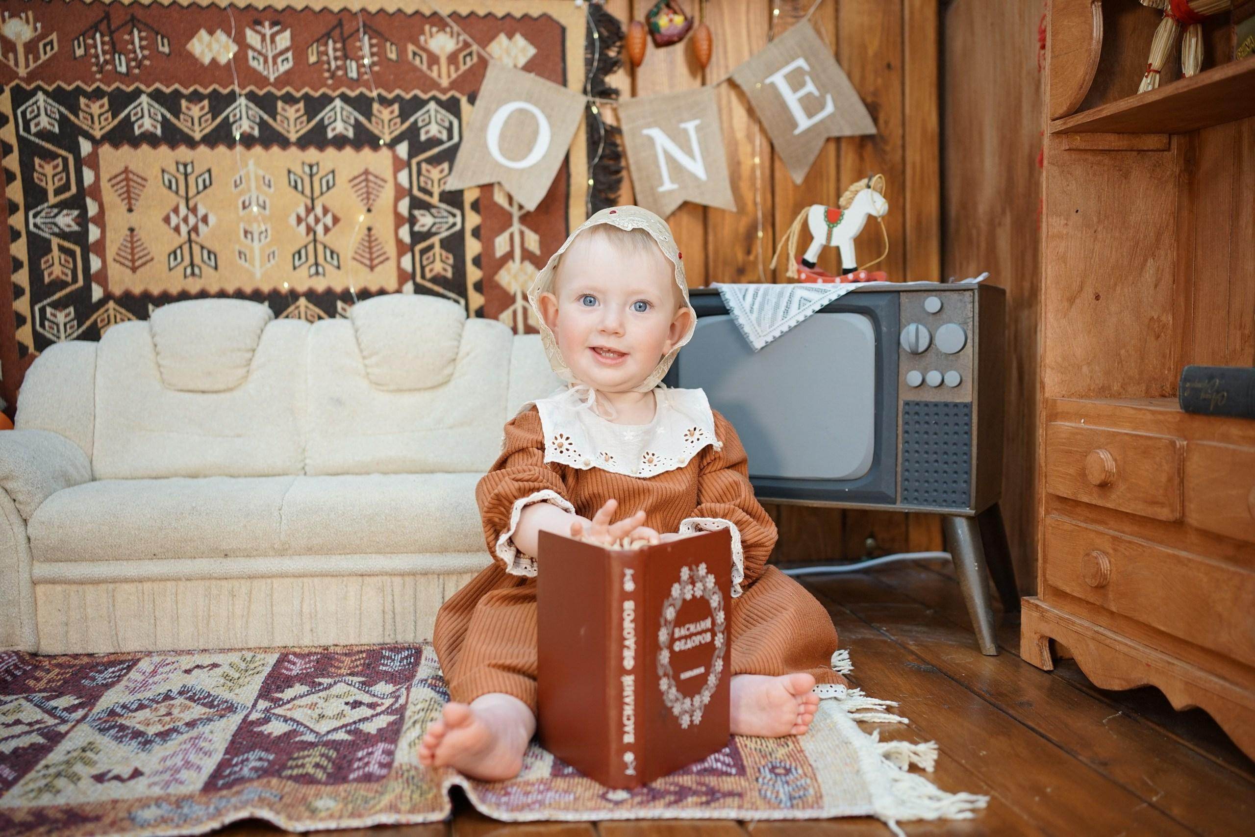 Фотоссесия на Годик для Девочки. Детская Фотостудия ГОДОВАСИКИ в Санкт-Петербурге фотосесия на годик