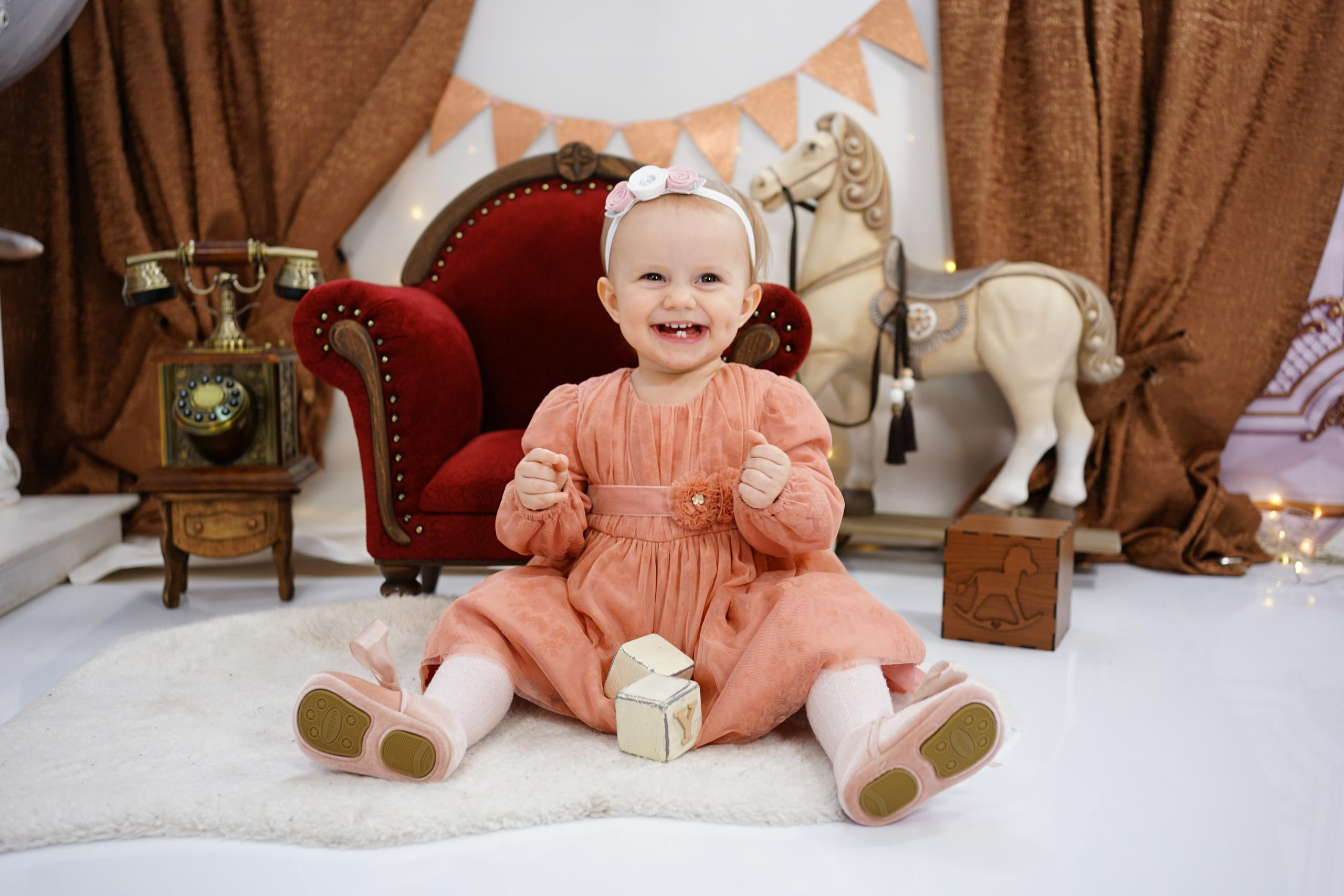 Фотоссесия на Годик для Девочки. Детская Фотостудия ГОДОВАСИКИ в Санкт-Петербурге фотосесия на годик