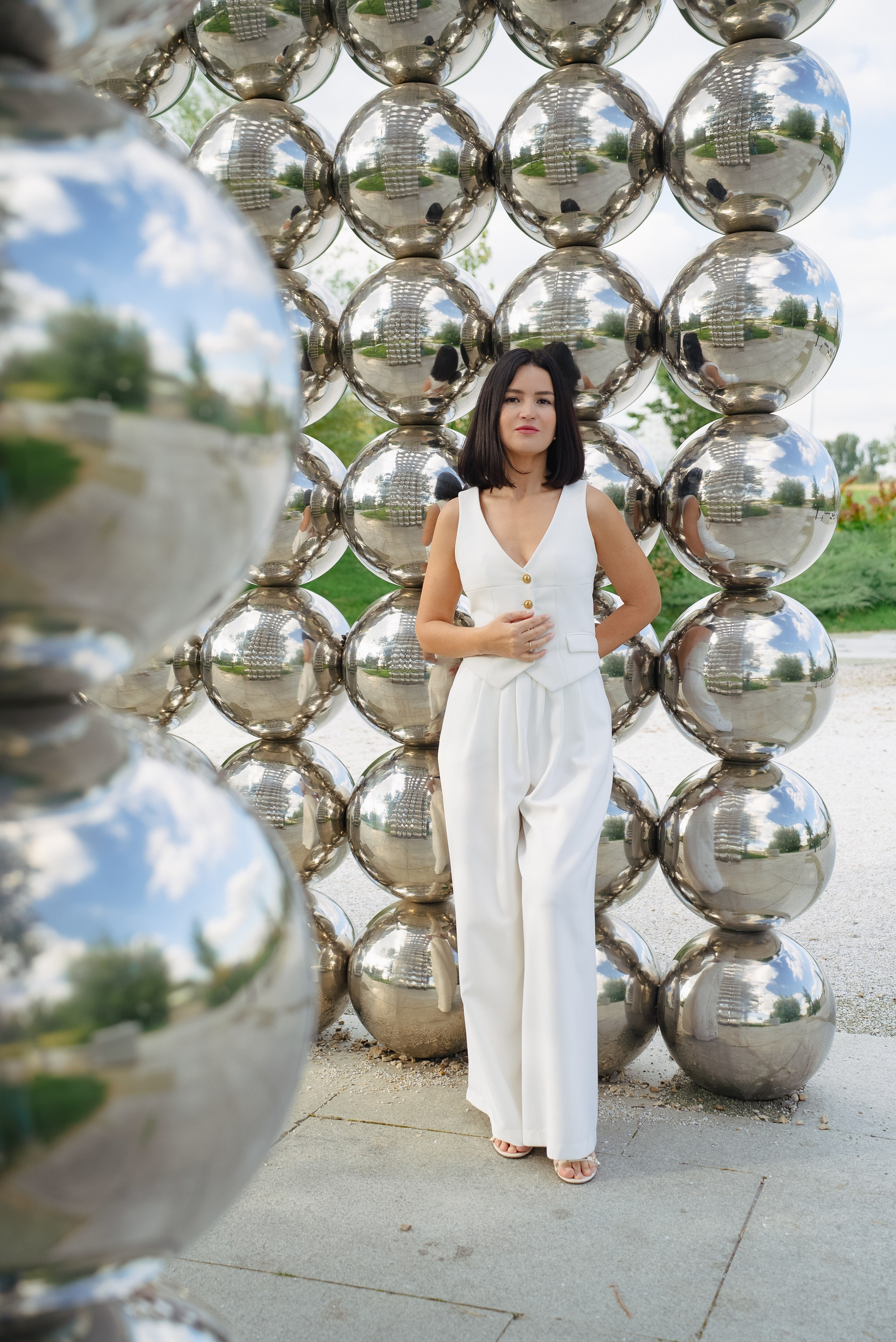 Футуристический дуэт в SK 📸. Видеограф / Фотограф  — Яна Спащанская