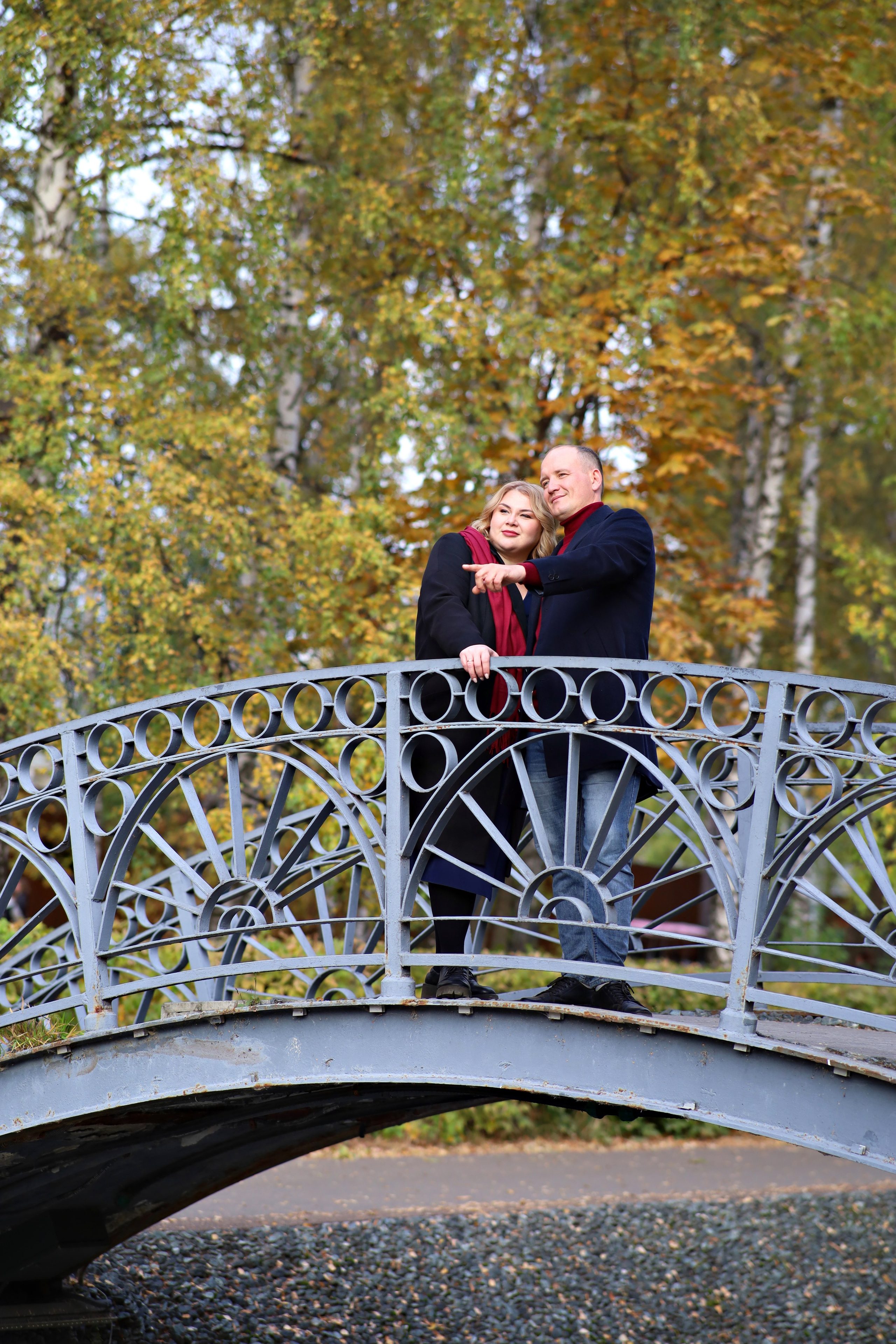 Осенняя прогулка Радика и Оксаны. Семейный фотограф в Казани Римма Гатауллина