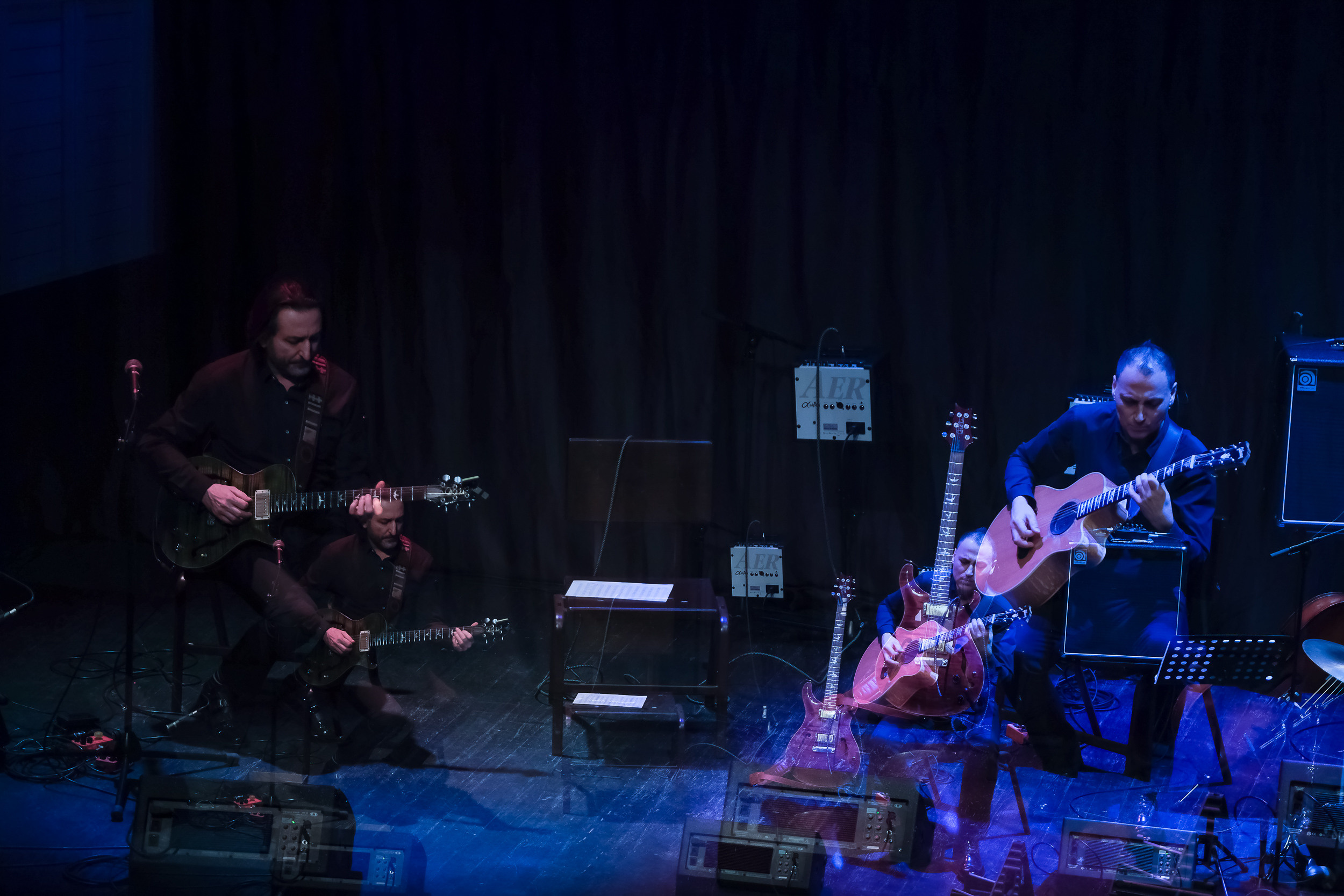 Концерт GUITARMONSTERS Ильдар Казаханов Гасан Багиров Алексей Кузнецов. Фотограф в Санкт-Петербурге и Москве Юлия Паршакова