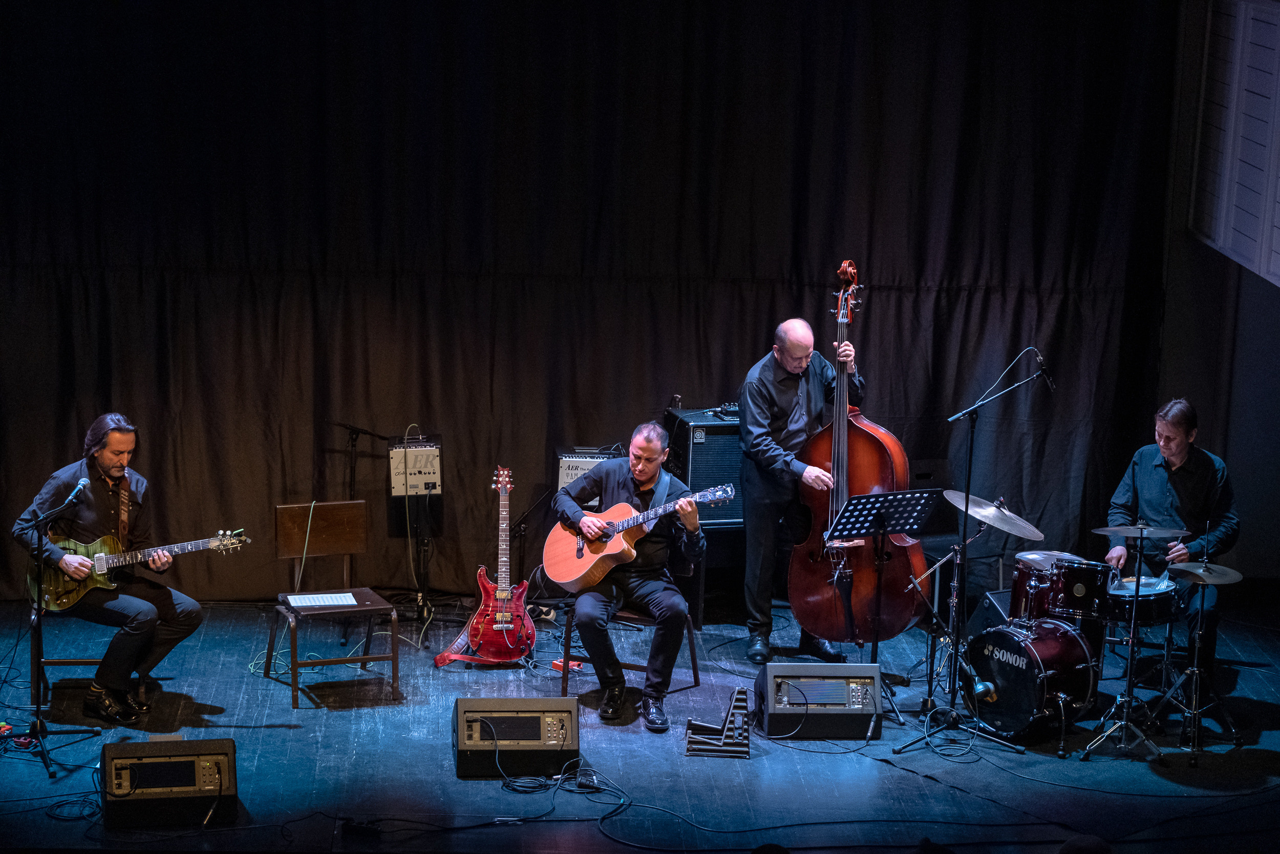 Концерт GUITARMONSTERS Ильдар Казаханов Гасан Багиров Алексей Кузнецов. Фотограф в Санкт-Петербурге и Москве Юлия Паршакова