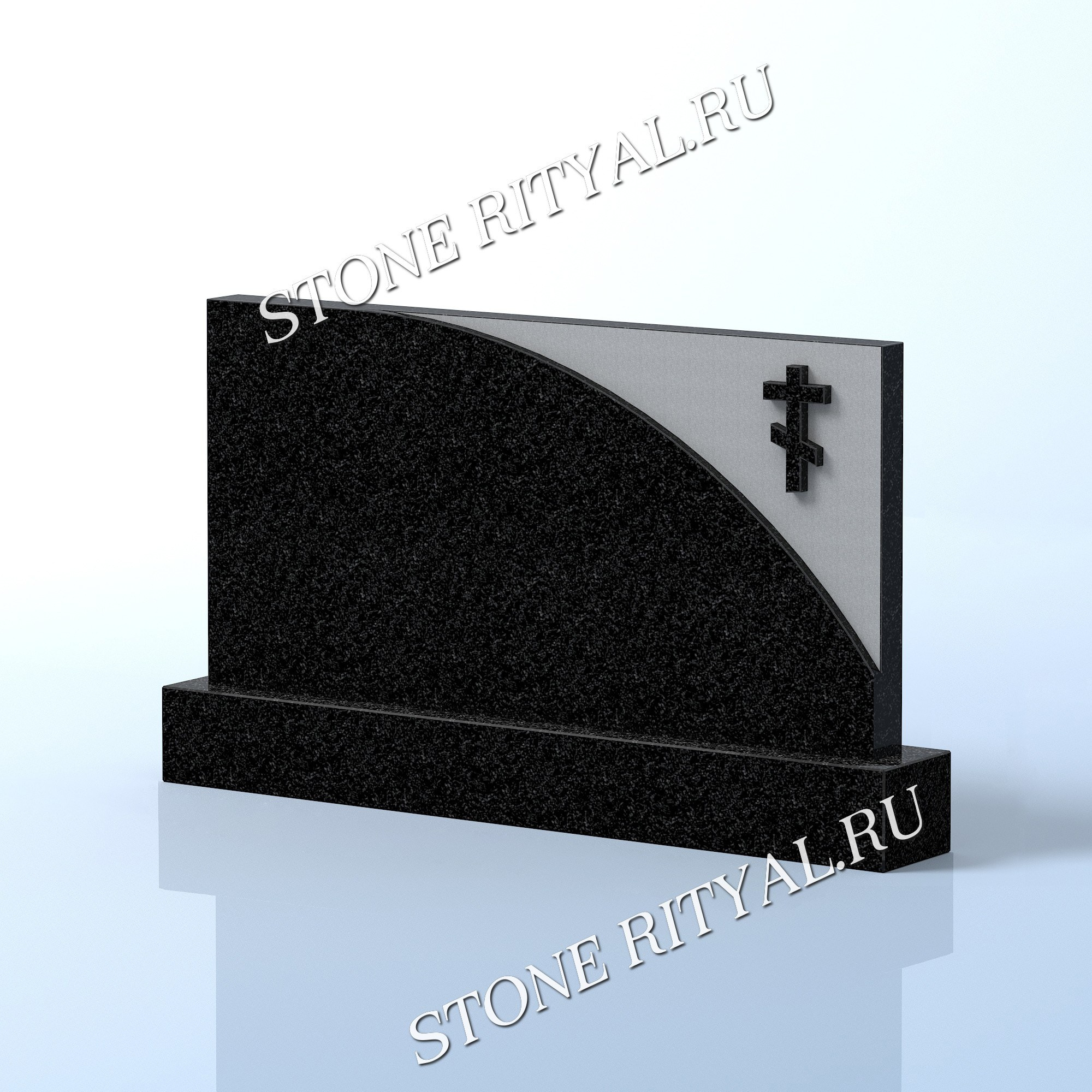 Горизонтальные памятники. Изготовление и установка памятников в Москве и МО