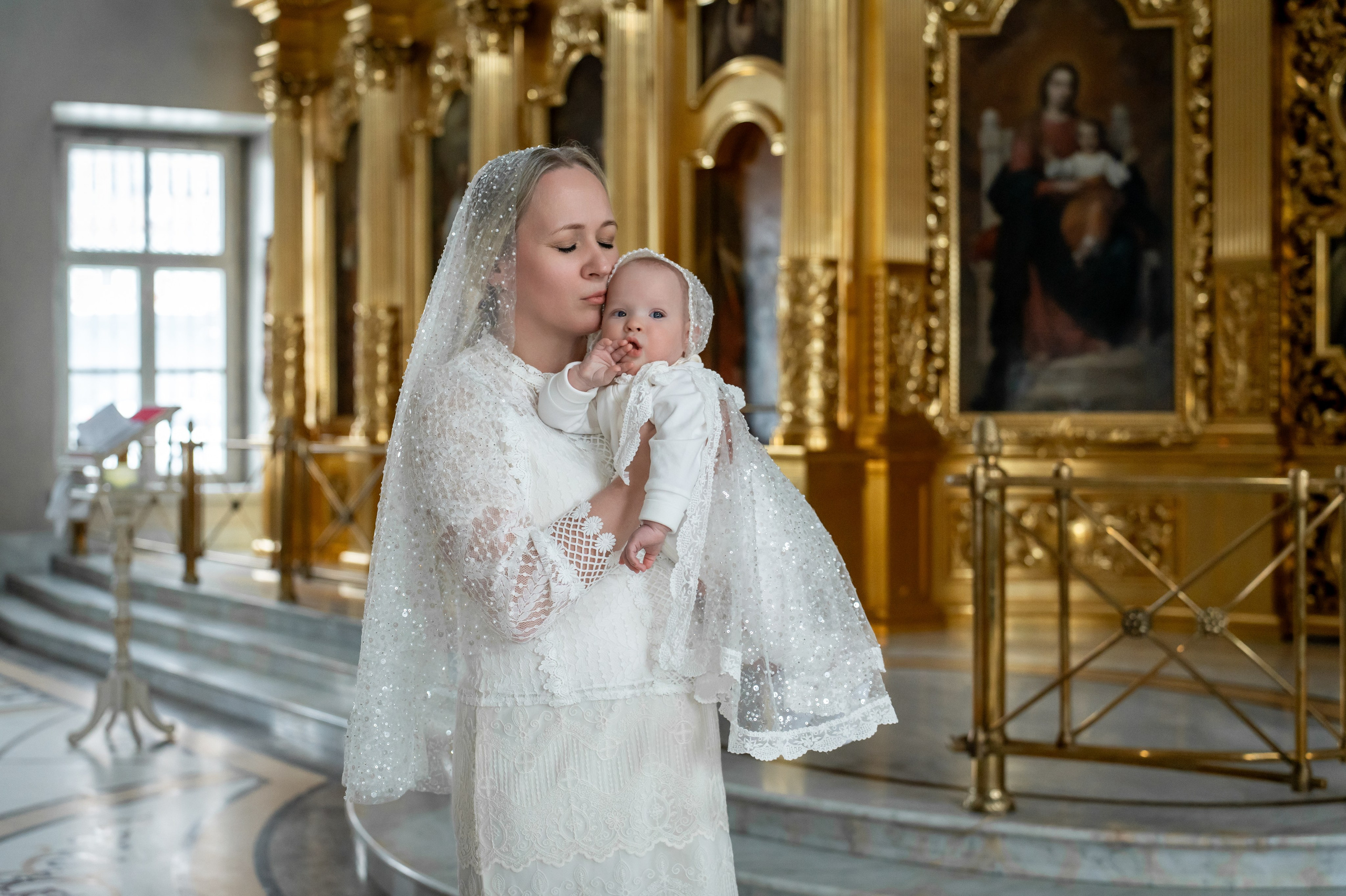 Для девочек до года. Фотограф на Крещение Тула и Венчание в Туле, детский и семейный фотограф