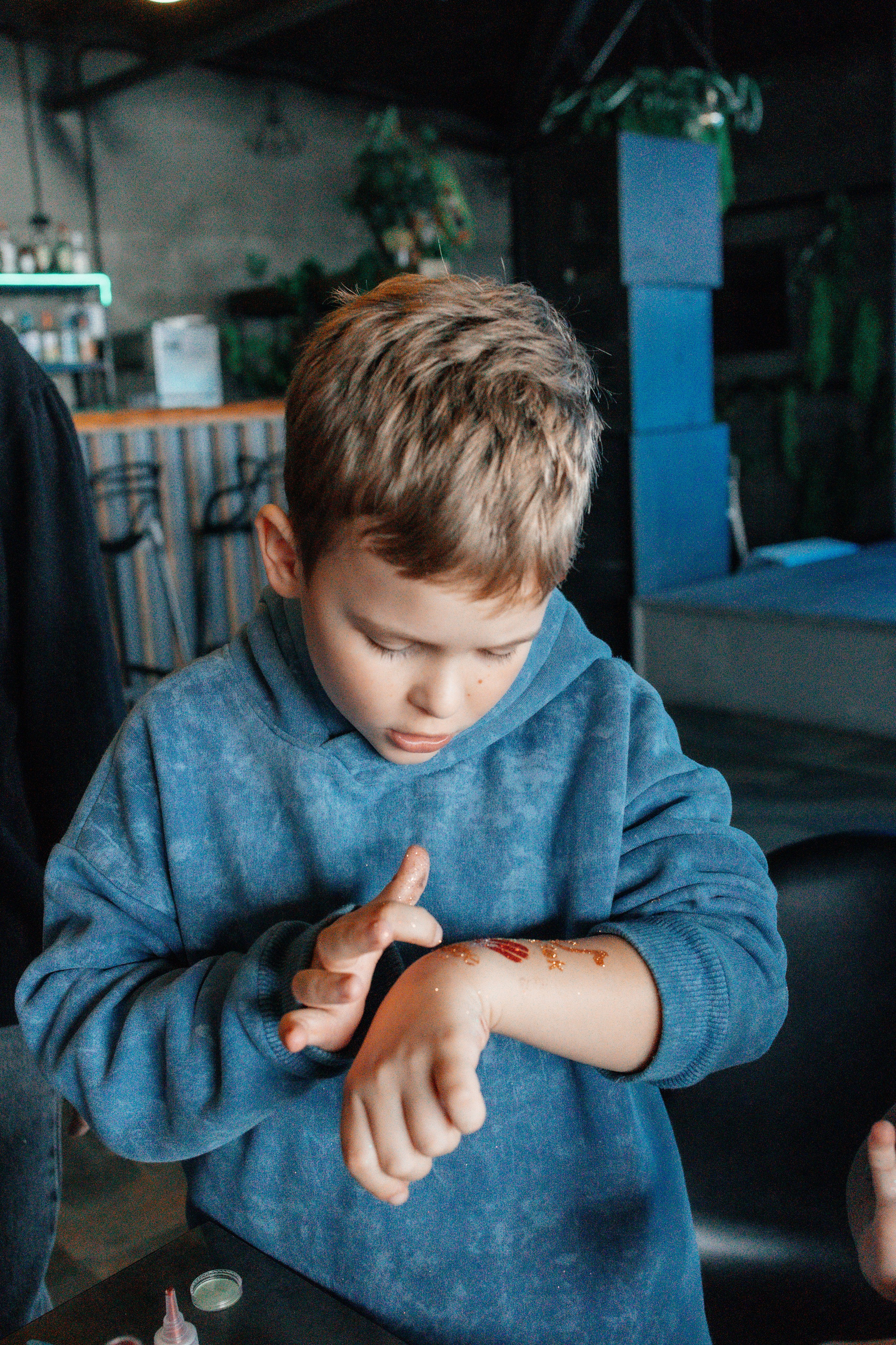 Блеск тату в Лофте. Семейный и детский фотограф в Славгороде Анастасия Винс