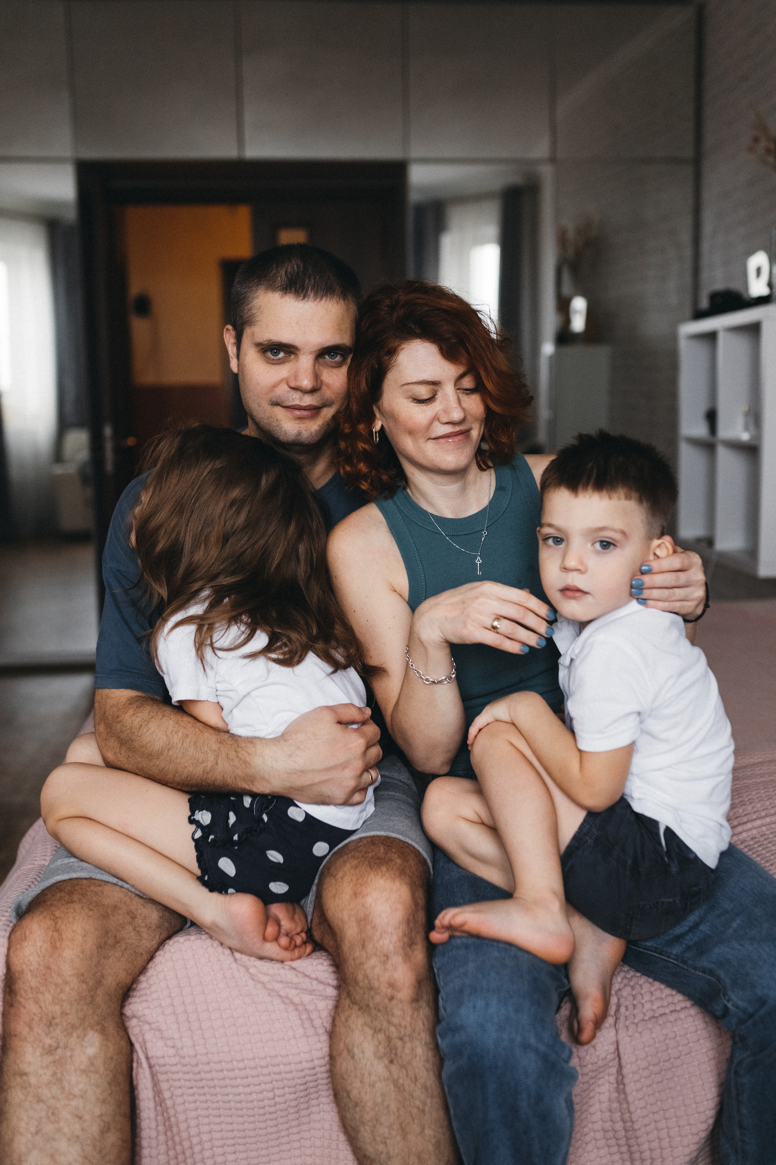 Аня, Николай, Верочка и Ванечка. Семейный и детский фотограф из Москвы, Щёлково Герасимова Вероника