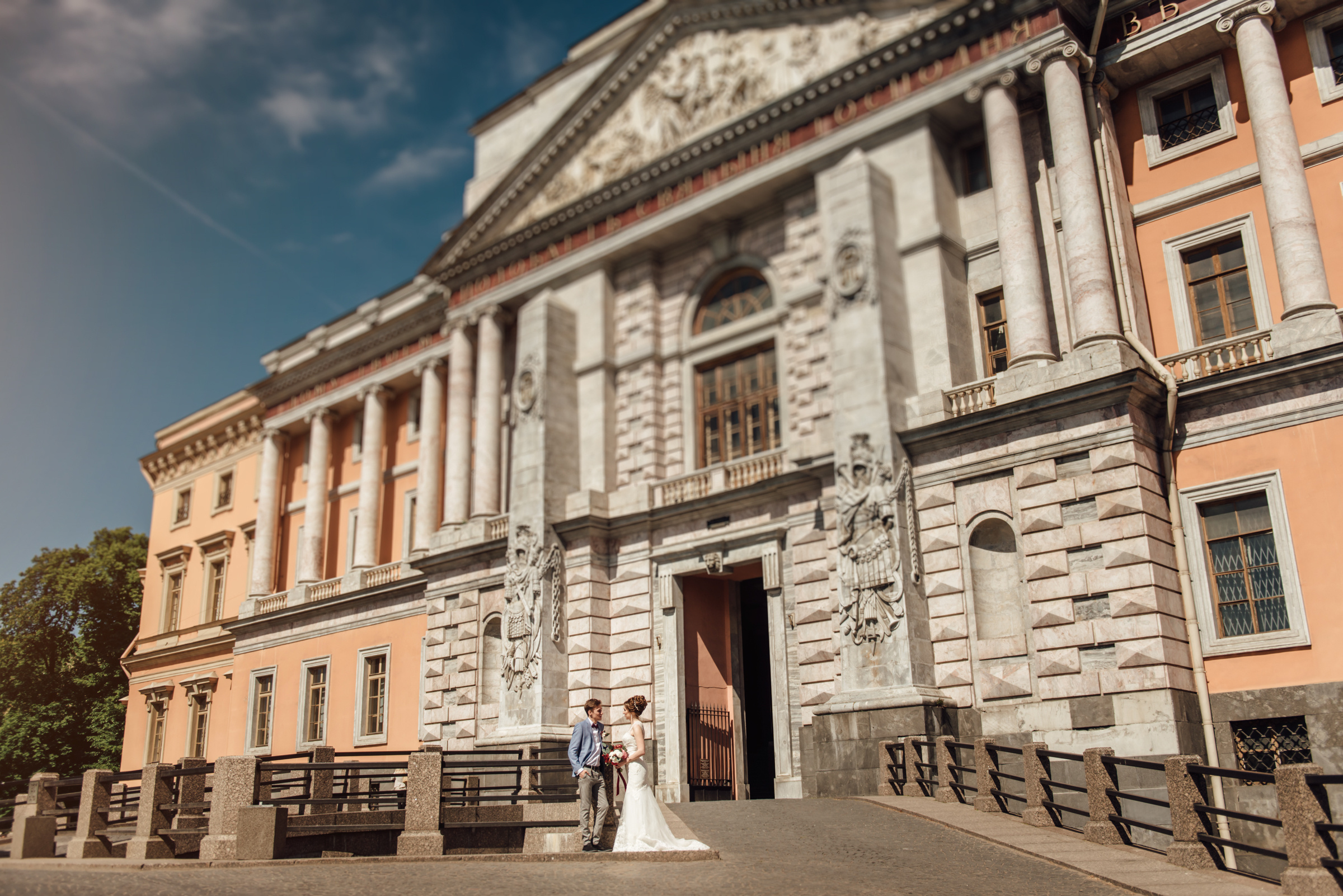 Свадебная фотосессия в центре Санкт-Петербурга. Свадебный фотограф в Санкт-Петербурге Венера Ахметова