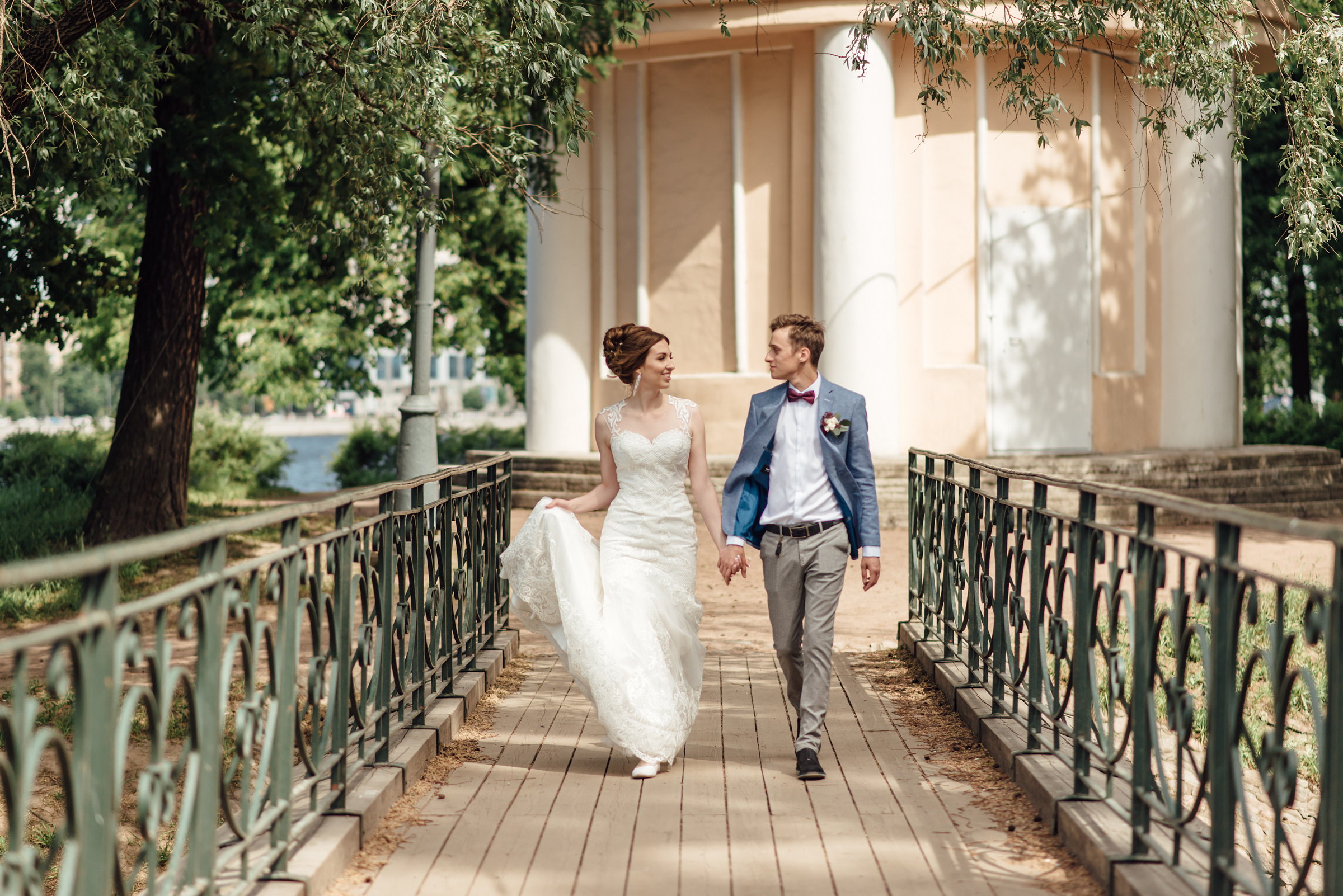 Свадебная фотосессия в центре Санкт-Петербурга. Свадебный фотограф в Санкт-Петербурге Венера Ахметова