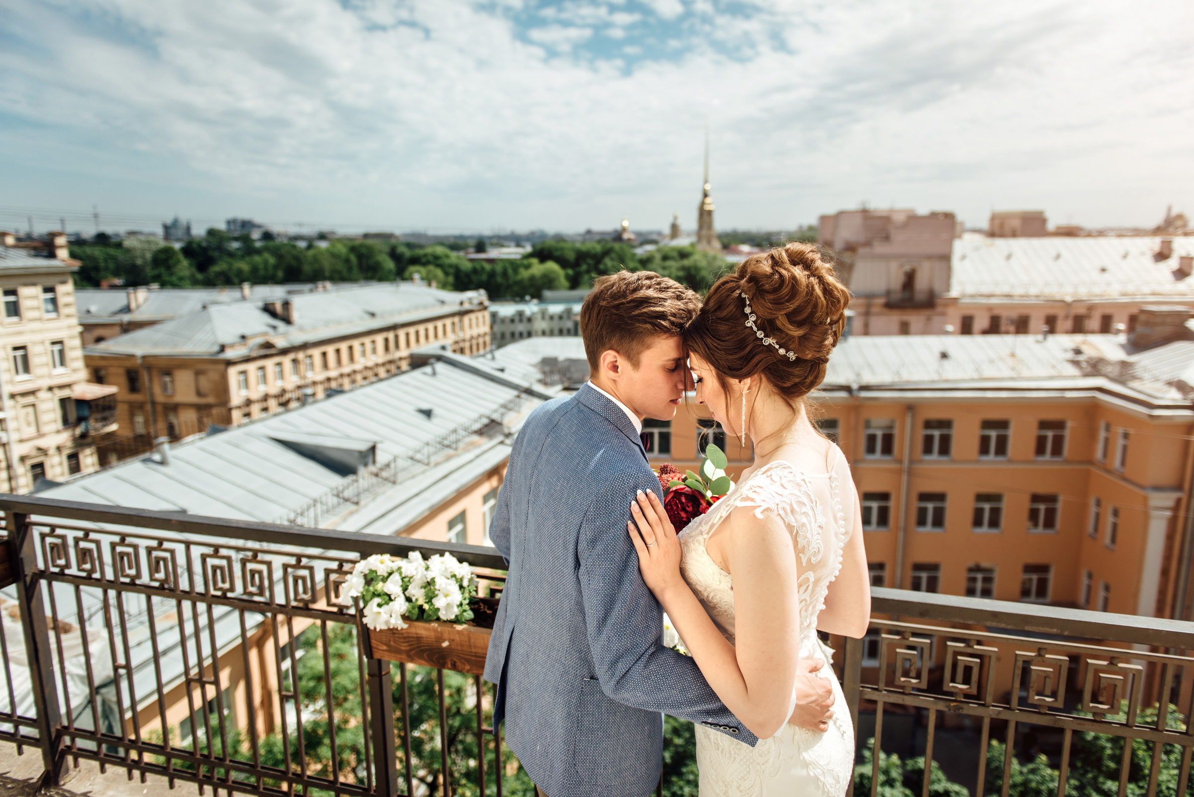Свадебная фотосессия в центре Санкт-Петербурга. Свадебный фотограф в Санкт-Петербурге Венера Ахметова