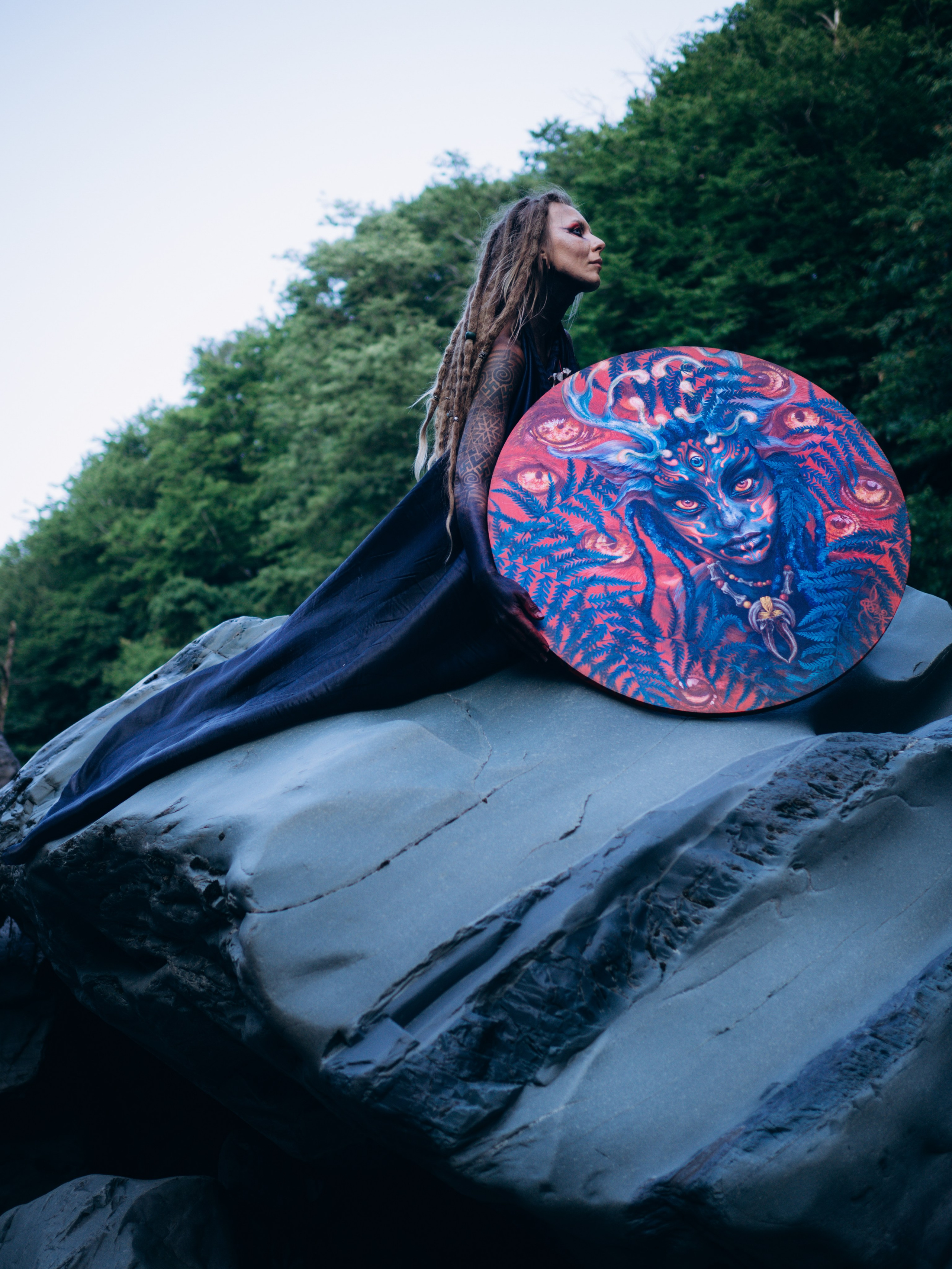 Индивидуальная фотосессия для художницы