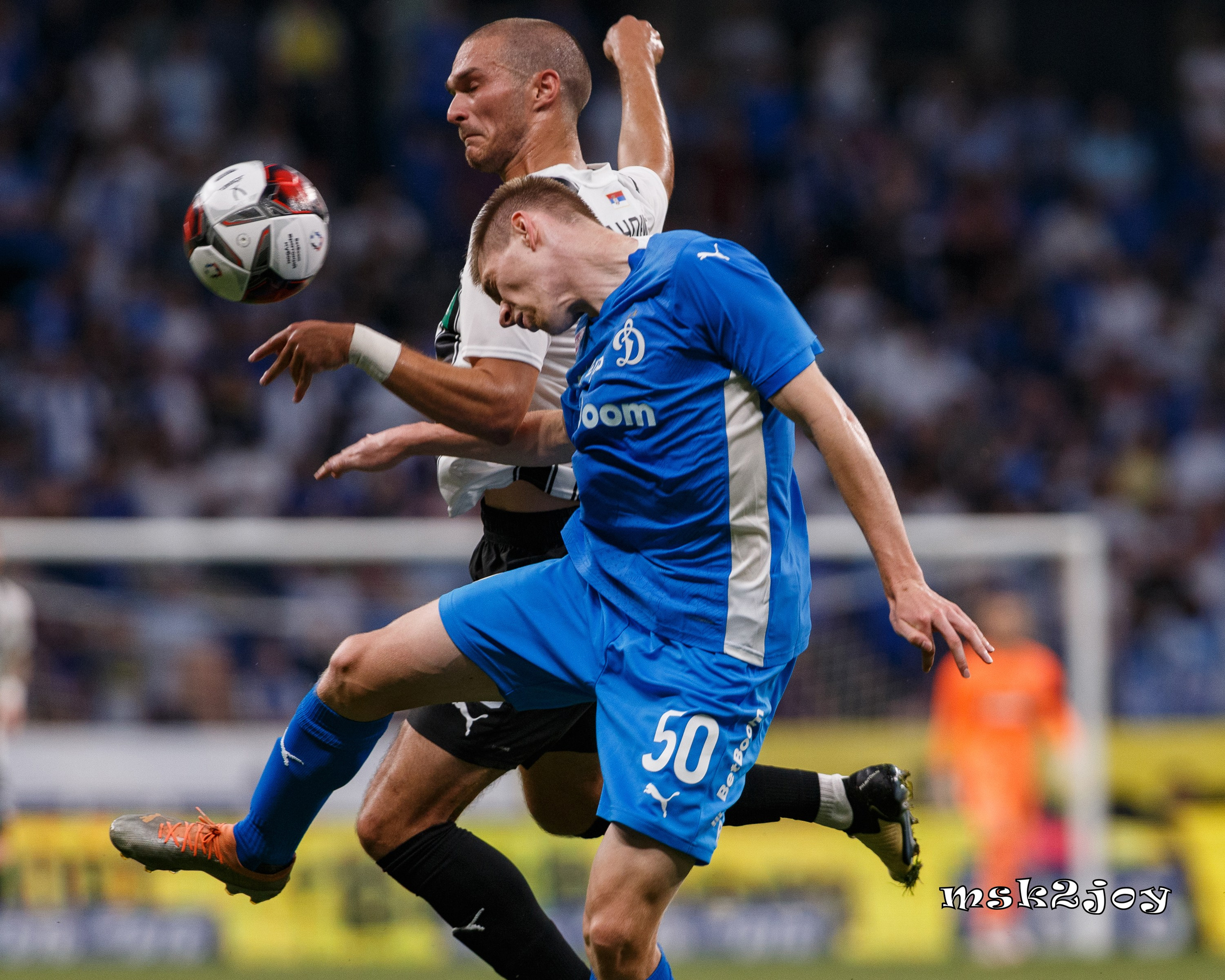 Фоторепортаж. ФК Динамо — ФК Партизан. Михаил Тоцкий портретный и репортажный фотограф в Москве