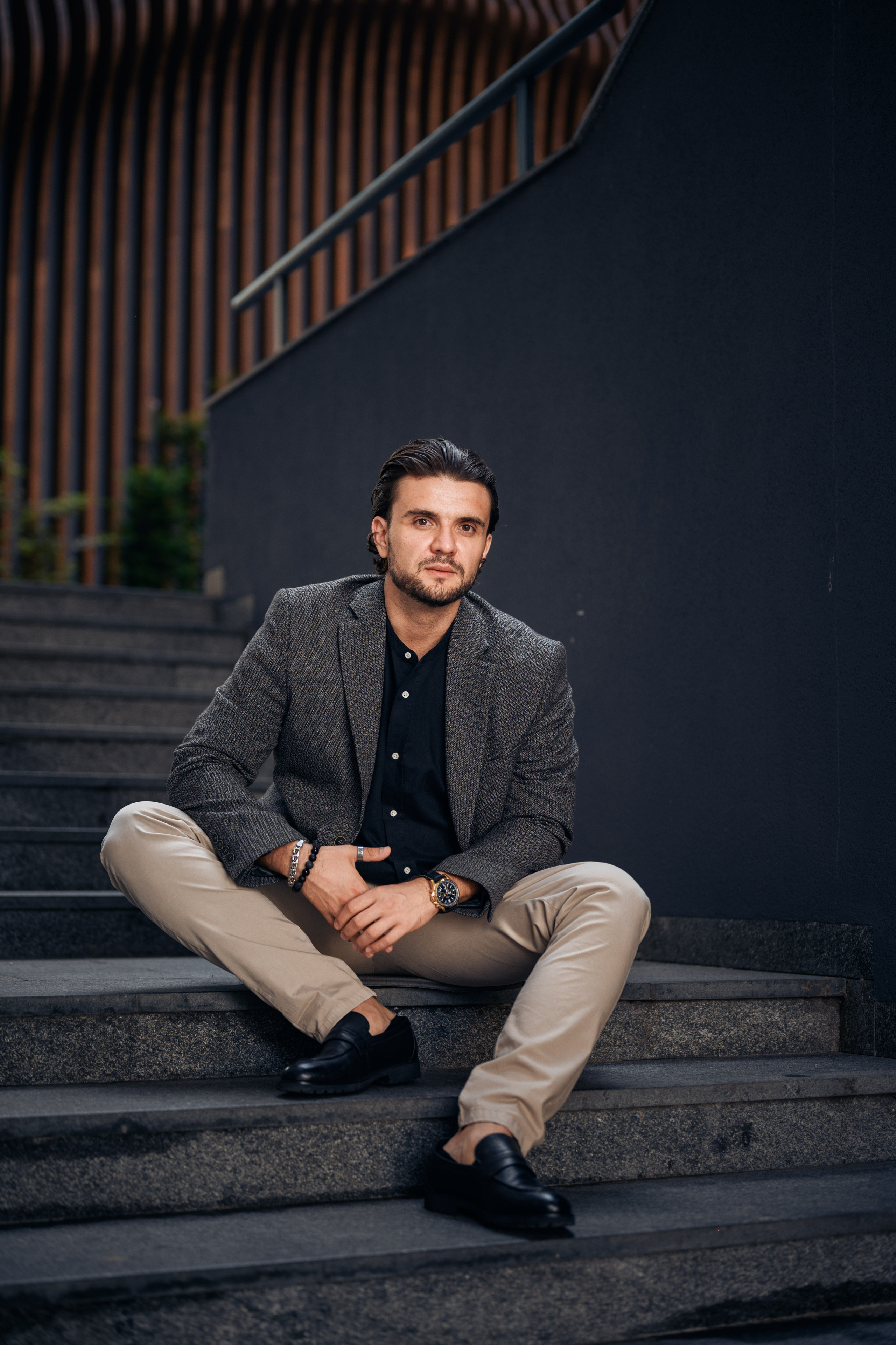 Фотосессия бизнес портрет для мужчины. Фотограф в Белграде Чугреева Елена