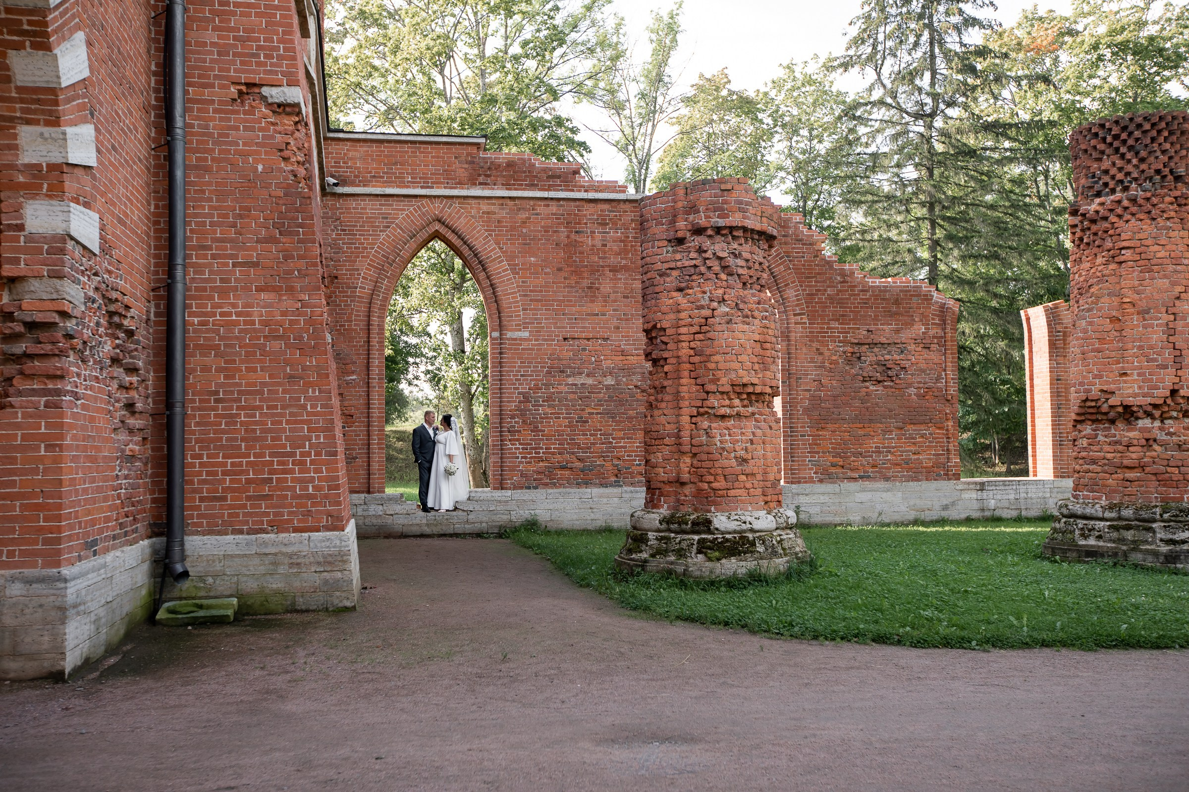 Анатолий и Анастасия, прогулка в парке Пушкина. Свадебный и семейный фотограф в Колпино и СПб Юлия Папанова