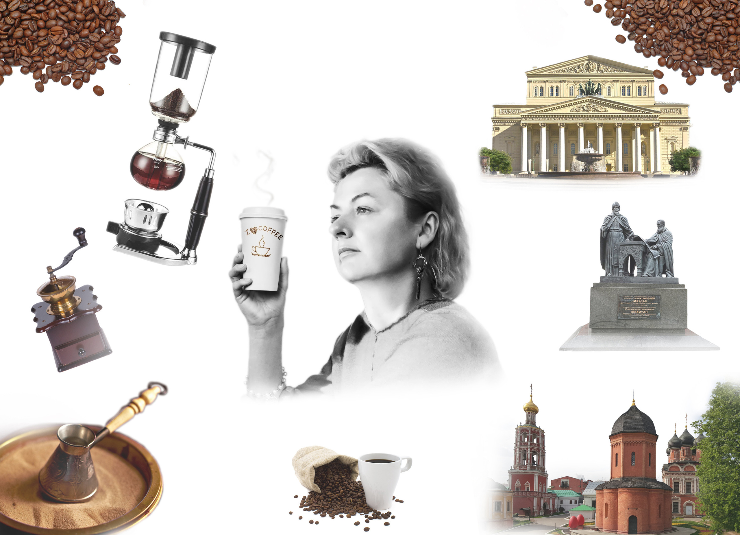 Наталья. Рекламный коллаж. Фотограф и ретушер Маргарита Павлюк Москва