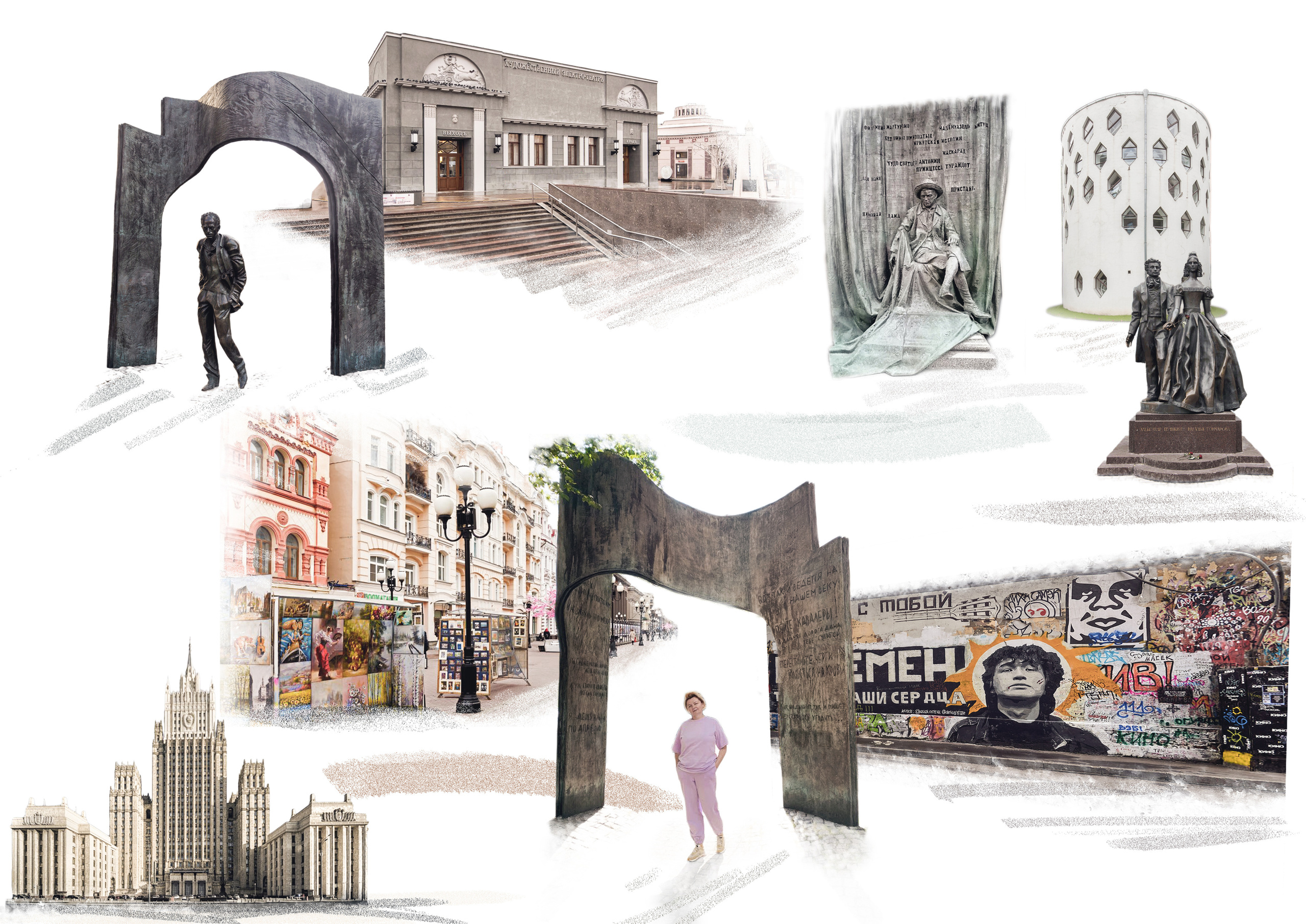 Наталья. Рекламный коллаж. Фотограф и ретушер Маргарита Павлюк Москва