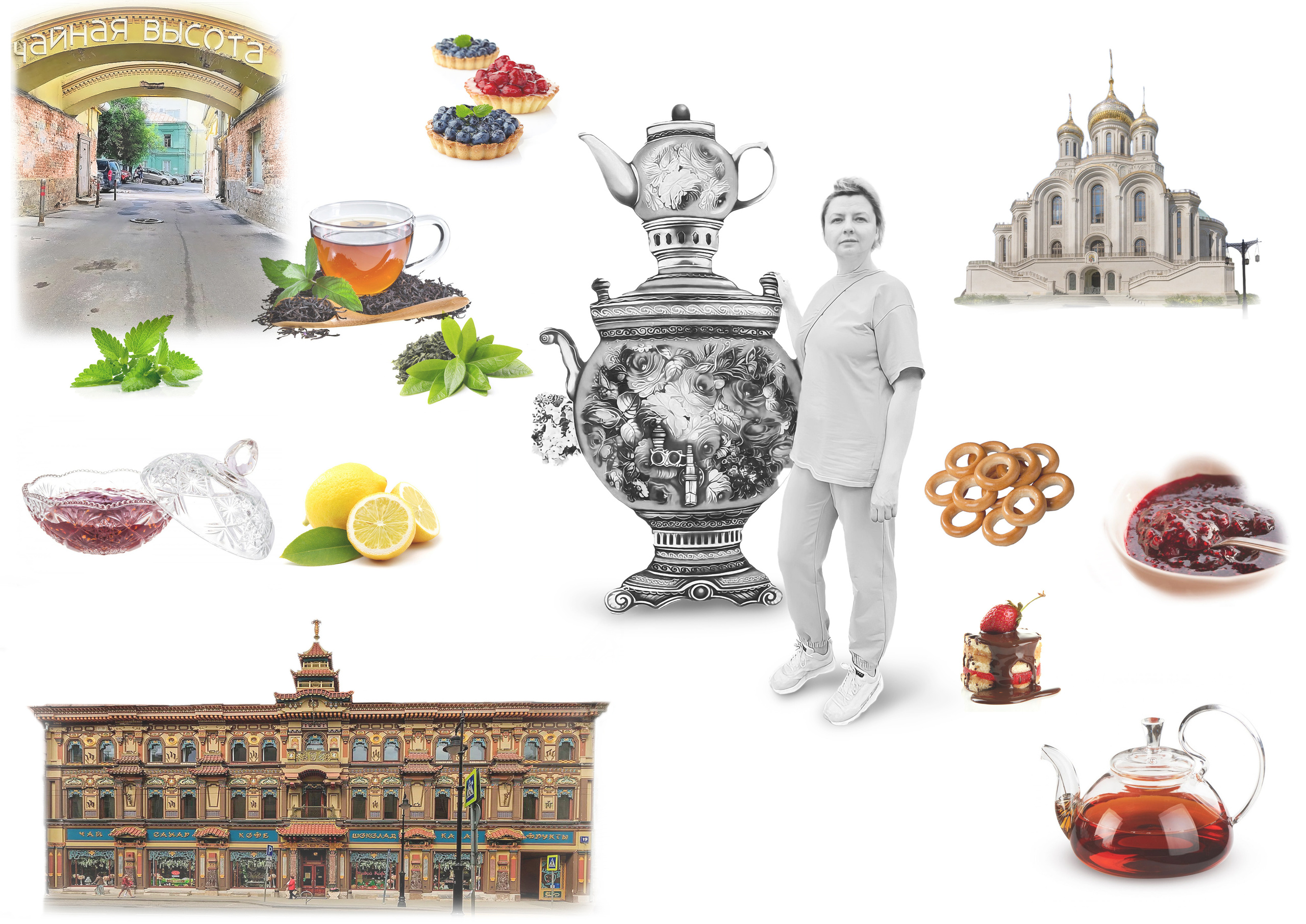 Наталья. Рекламный коллаж. Фотограф и ретушер Маргарита Павлюк Москва