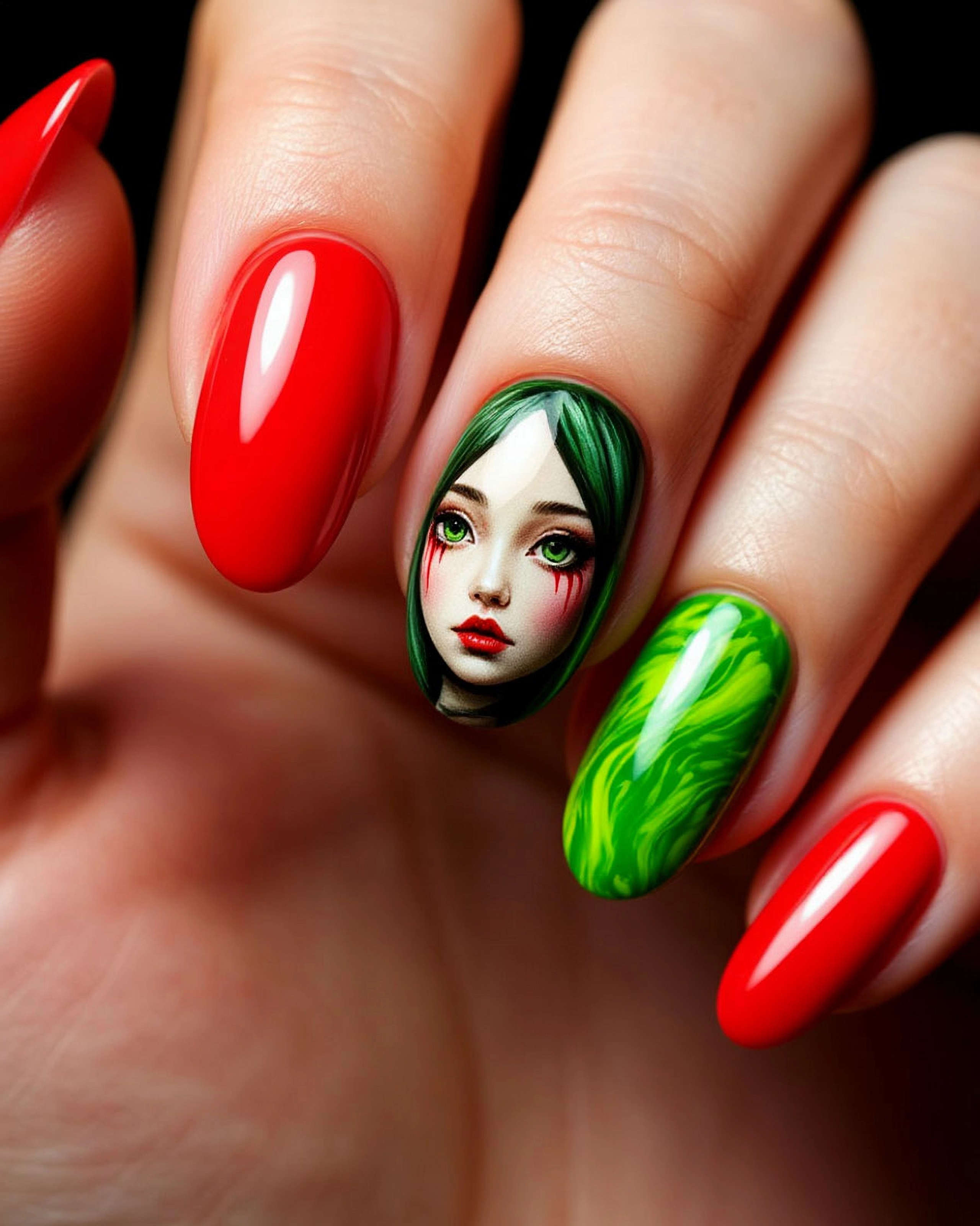 Squid Game Маникюр: Варианты Дизайна Ногтей. Школа для девочек во Владивостоке — Само Совершенство