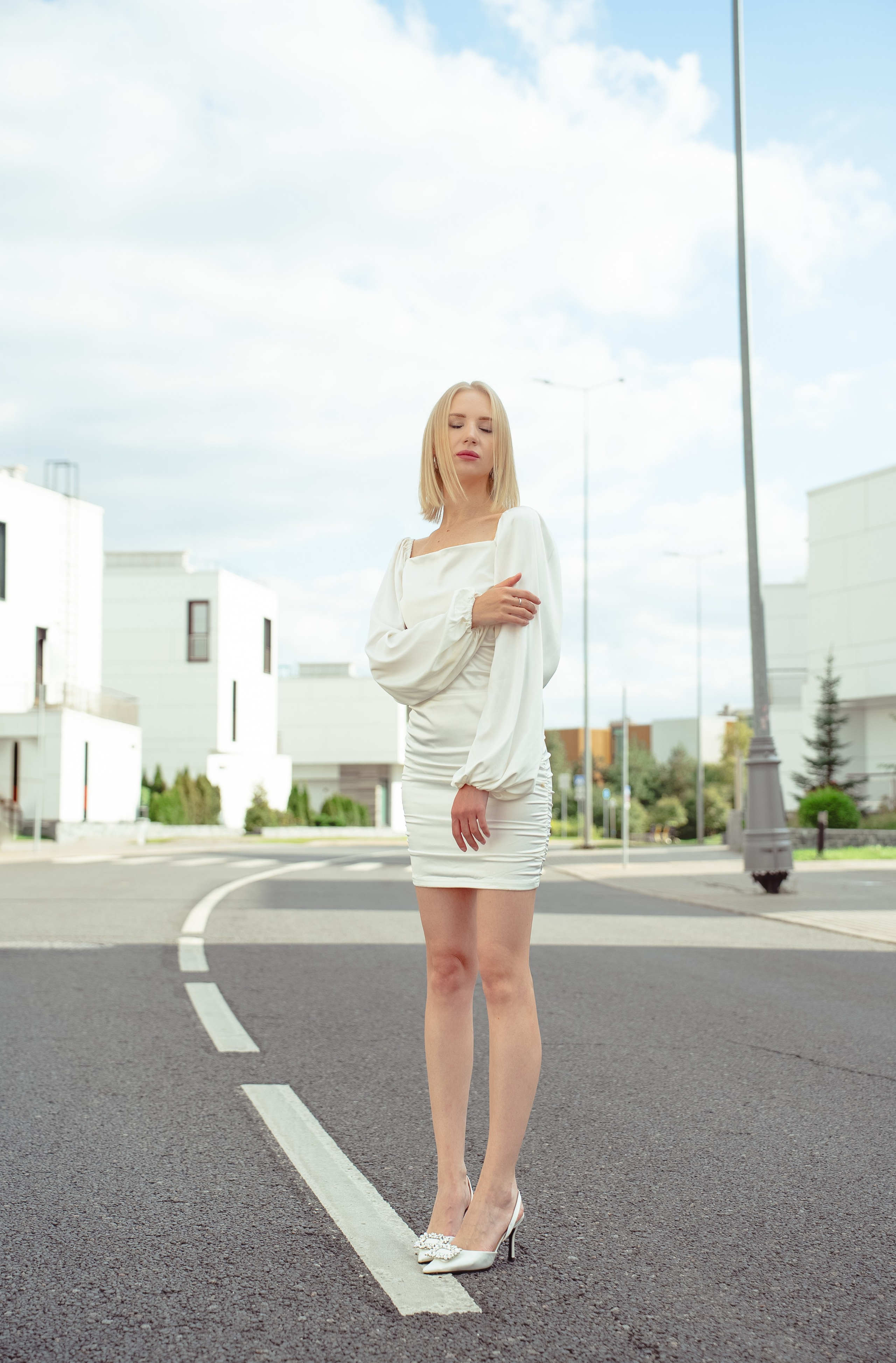 Футуристический дуэт в SK 📸. Видеограф / Фотограф  — Яна Спащанская