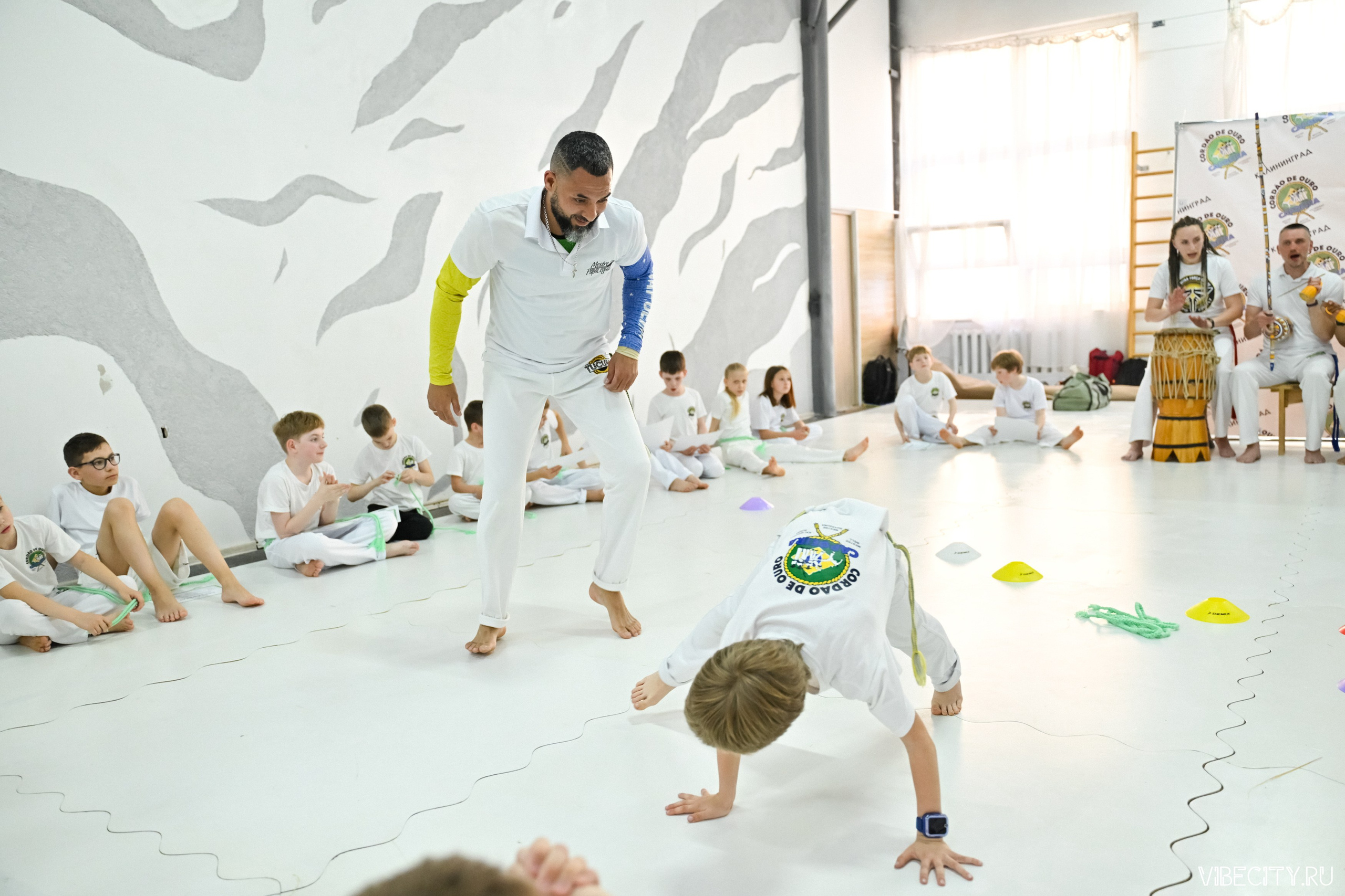 Capoeira: 4-е batizado e Troca de cordao. VIBECITY.RU Вайб Сити Ру Фоторепортажи Фотоотчеты Калининград