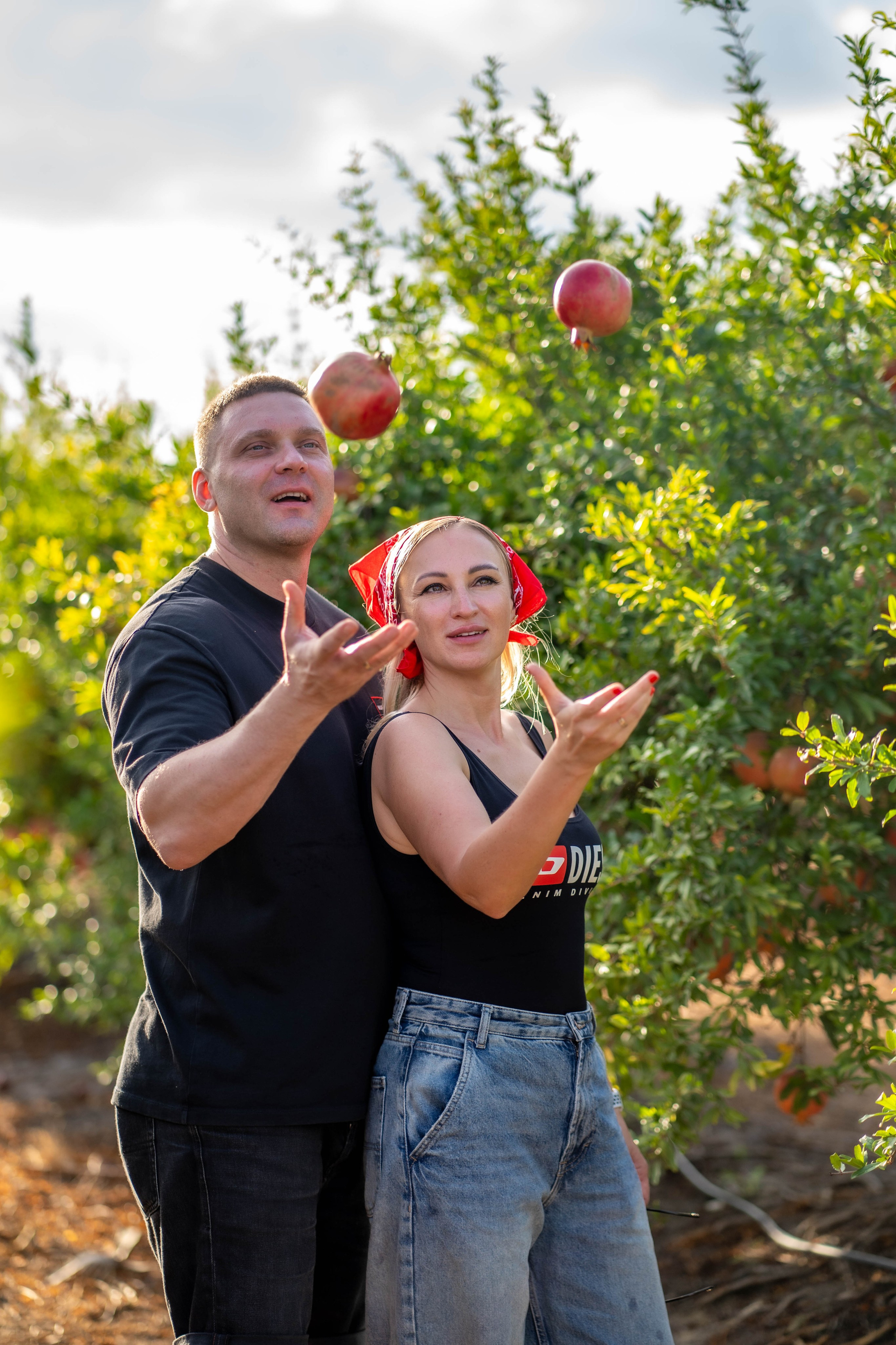 Гранатовый Сад Семья Ирины. Семейный и детский фотограф в Израиле и Москве Дорошок Надя