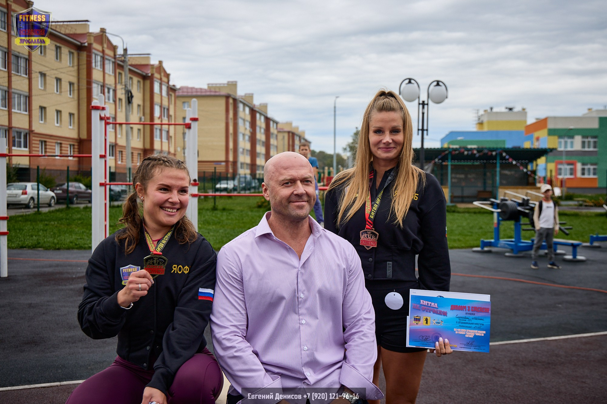 Fitness Challenge Битва на Стрелке. Портретный фотограф Евгений Денисов