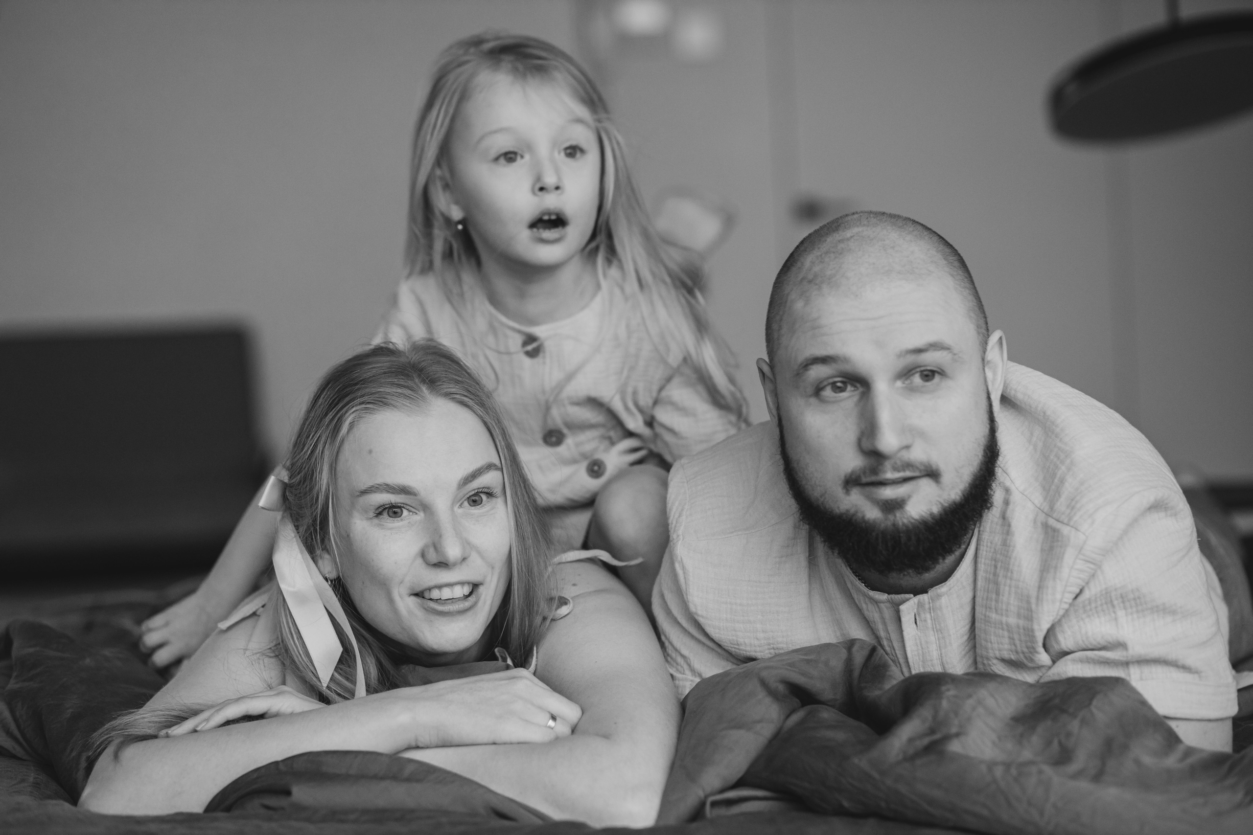 Семейная фотосессия в студии Санкт-Петербург