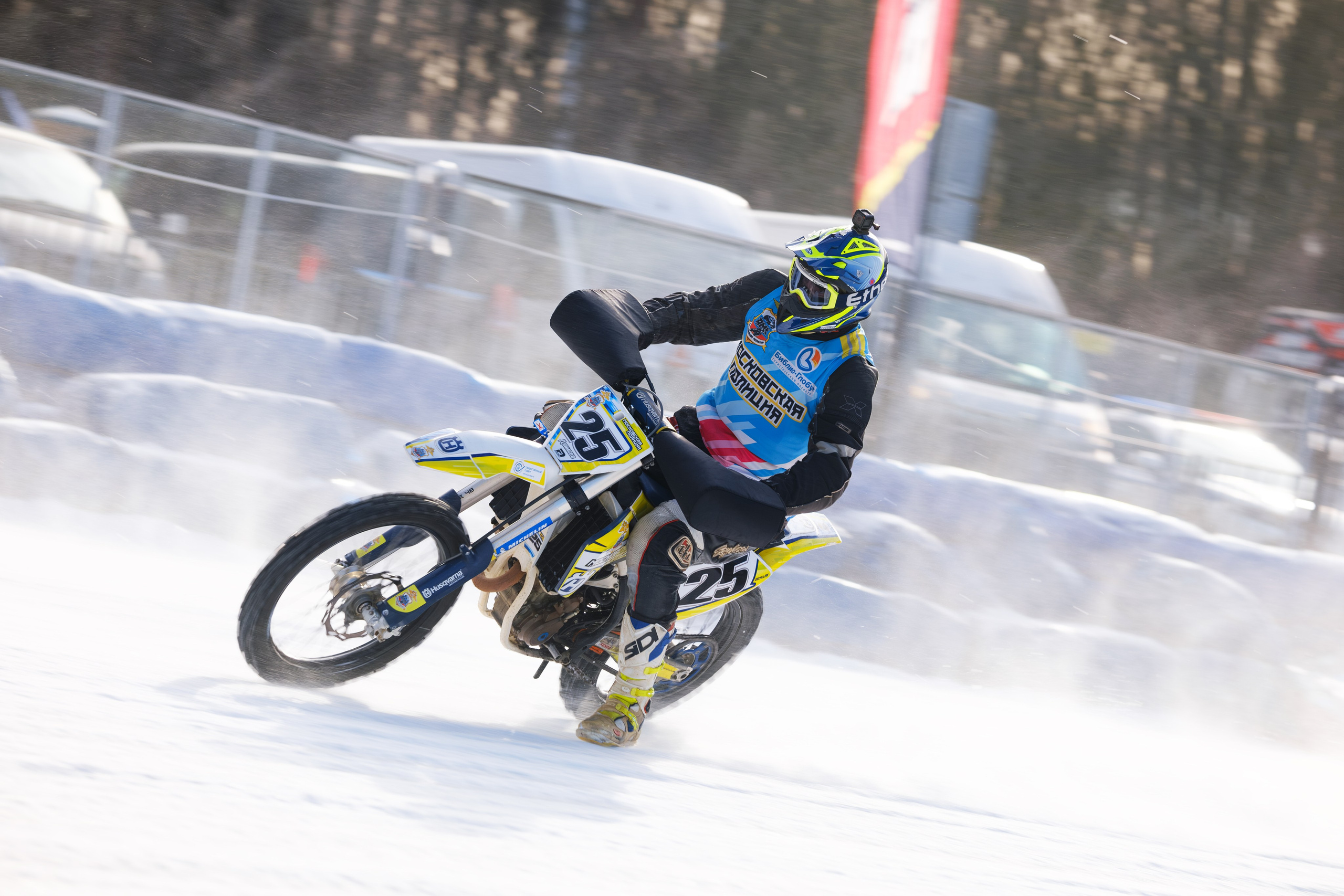 2 ЭТАП КУБОК МФР по мотокроссу на льду MX-SPEEDWAY 22 февраля 2025. Авто и мотоспорт — фотограф Антон Медведев iCoguar