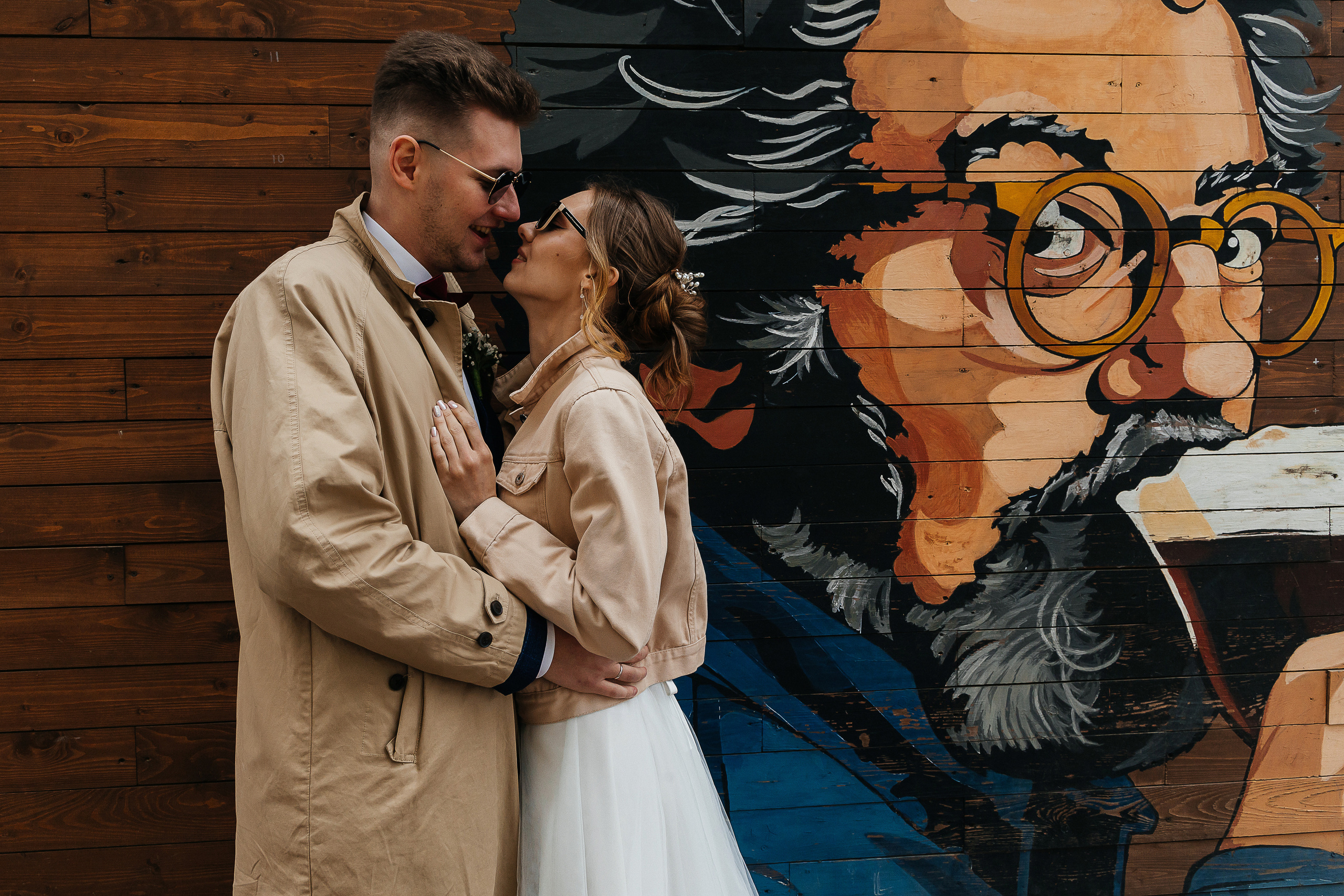 Стильная свадебная сьемка в городских локациях. Олег Сверчков | Свадебный фотограф Вологда